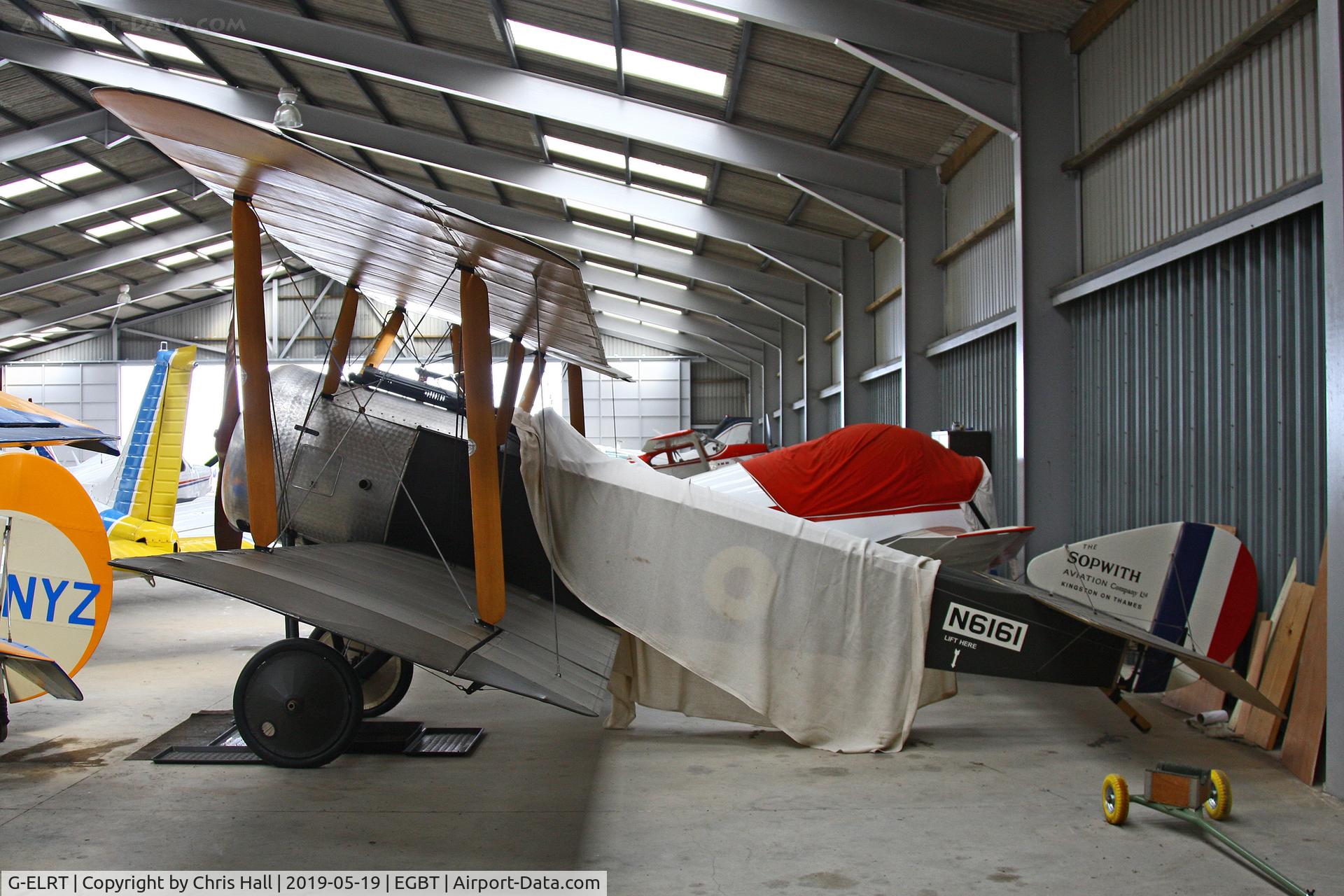 G-ELRT, 1917 Sopwith Scout C/N N6161, Turweston