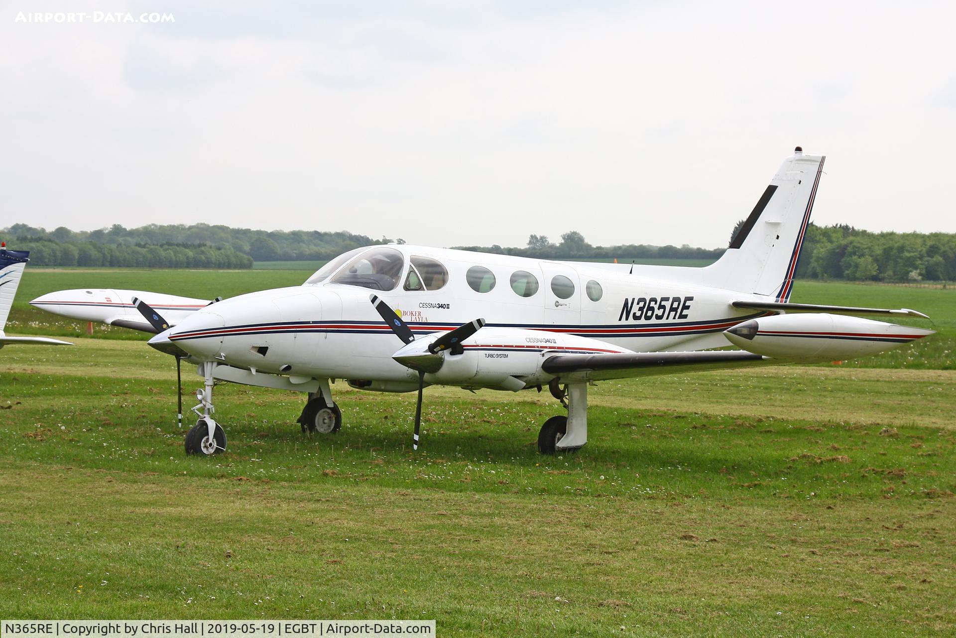N365RE, 1971 Cessna 340A ii C/N 340A0459, Turweston