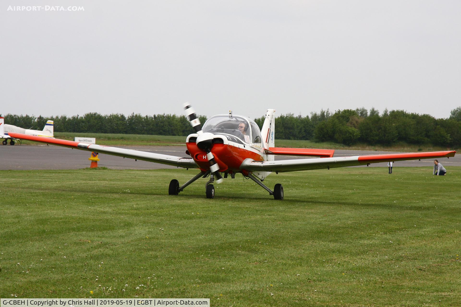 G-CBEH, 1973 Scottish Aviation Bulldog T.1 C/N BH120/207, Turweston