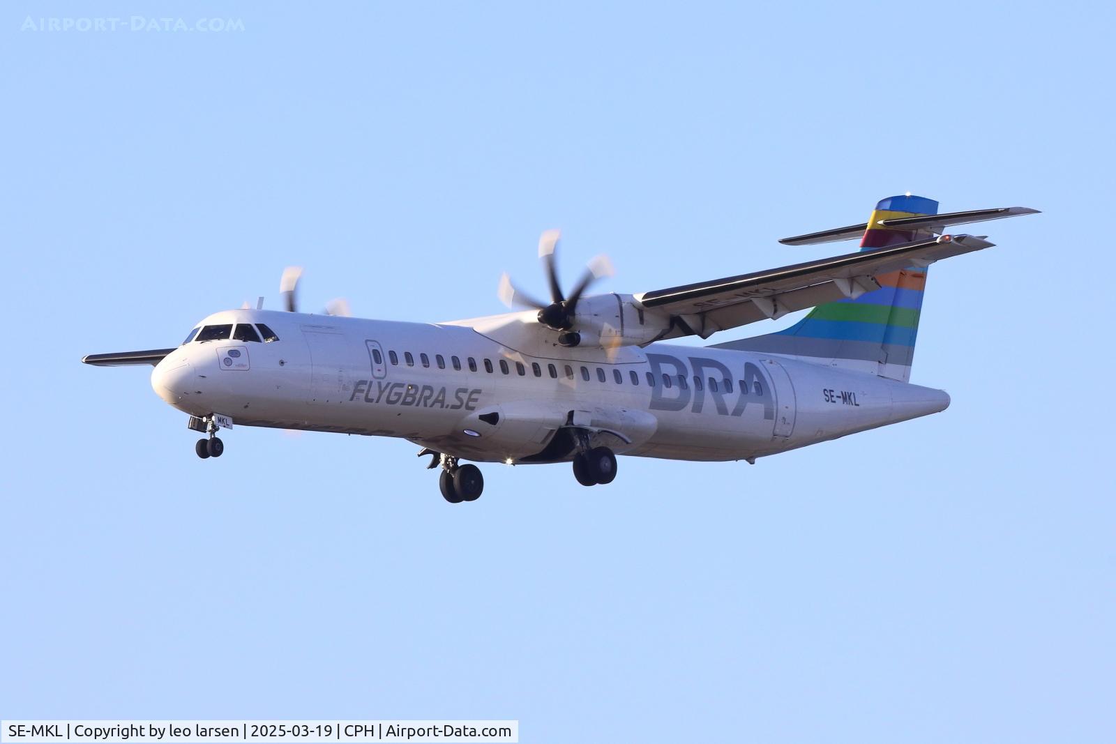 SE-MKL, 2019 ATR 72-600 C/N 1574, Copenhagen 19.3.2025