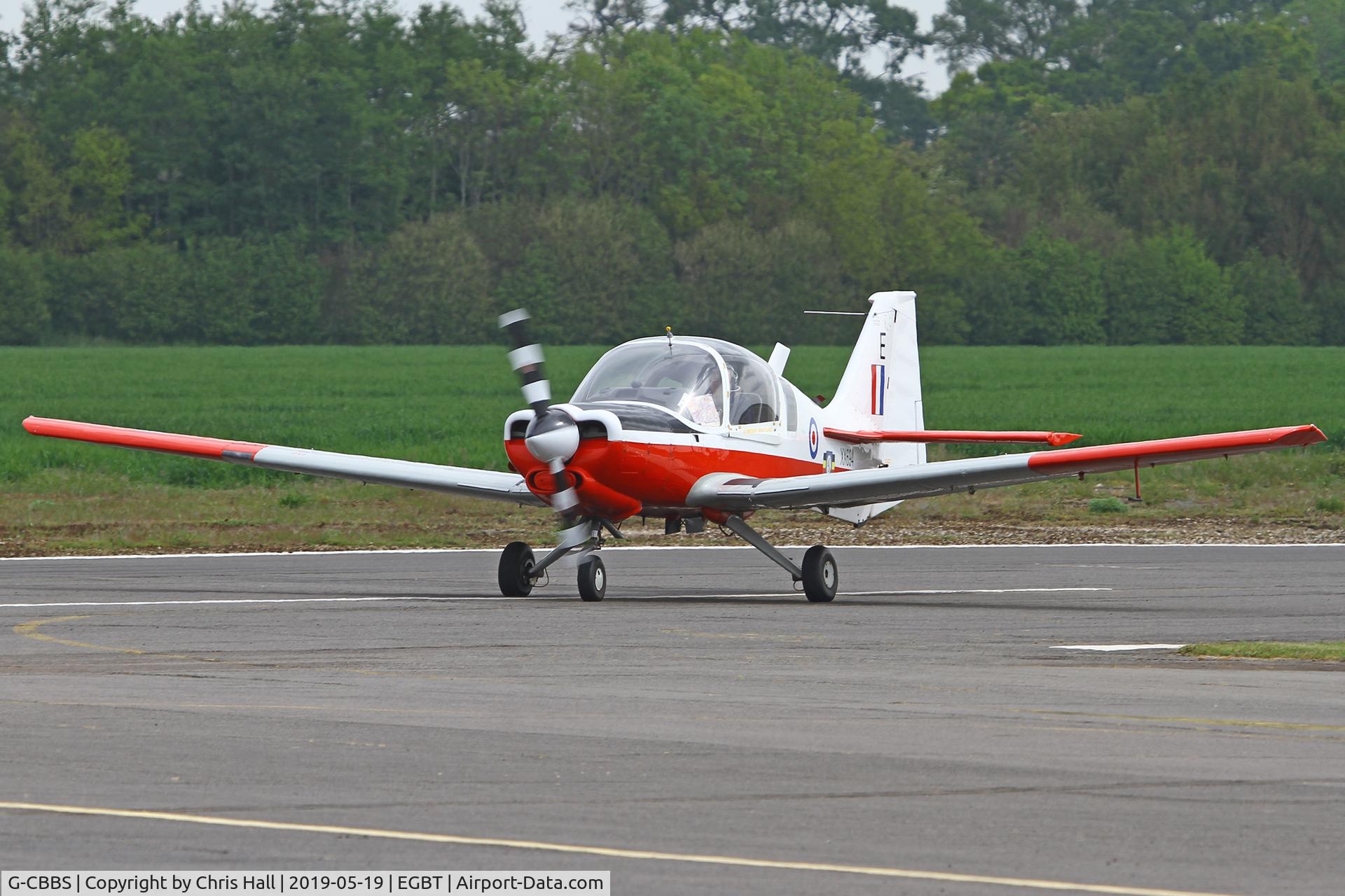 G-CBBS, 1973 Scottish Aviation Bulldog T.1 C/N BH120/343, Turweston