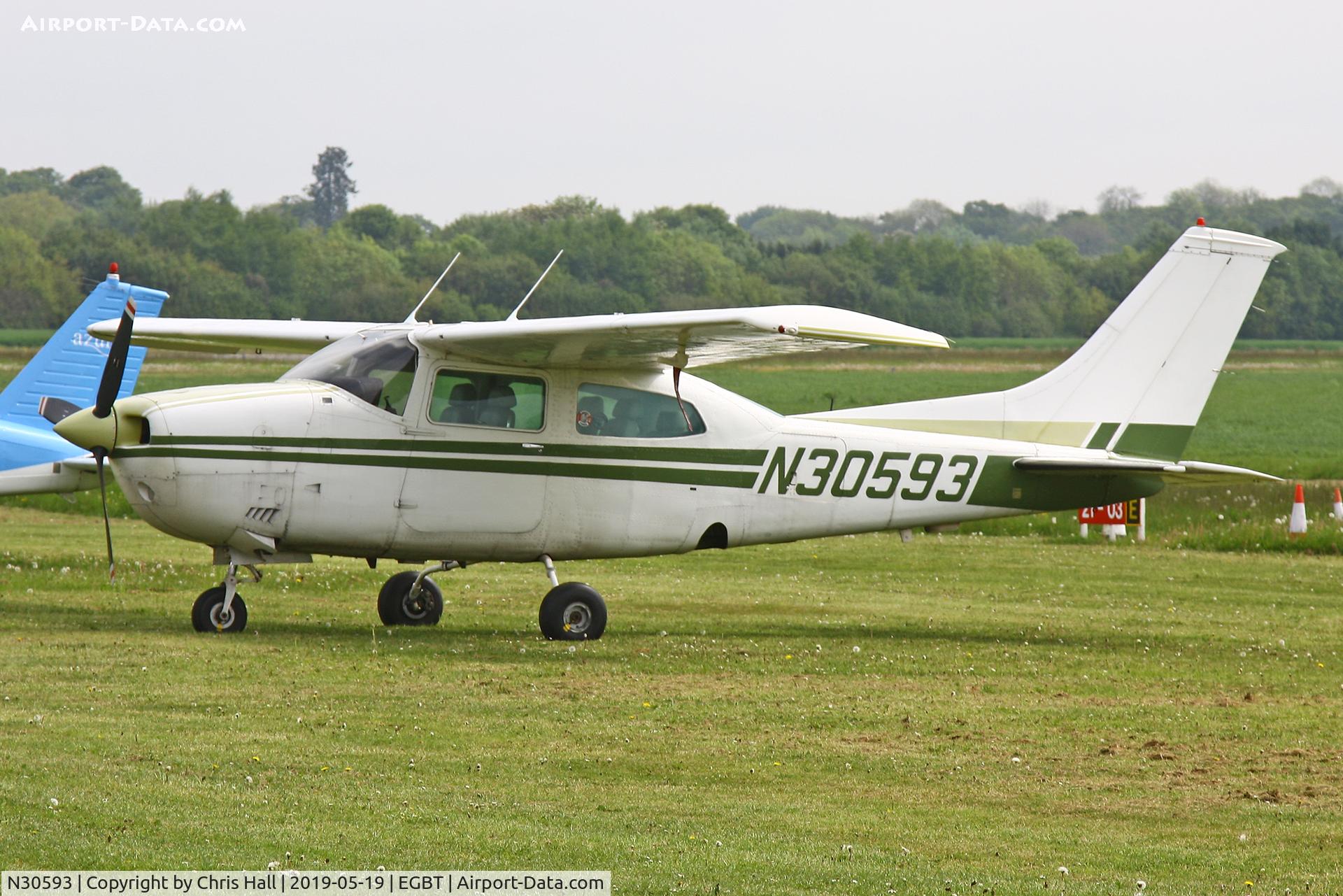 N30593, 1973 Cessna 210L Centurion C/N 21059938, Turweston
