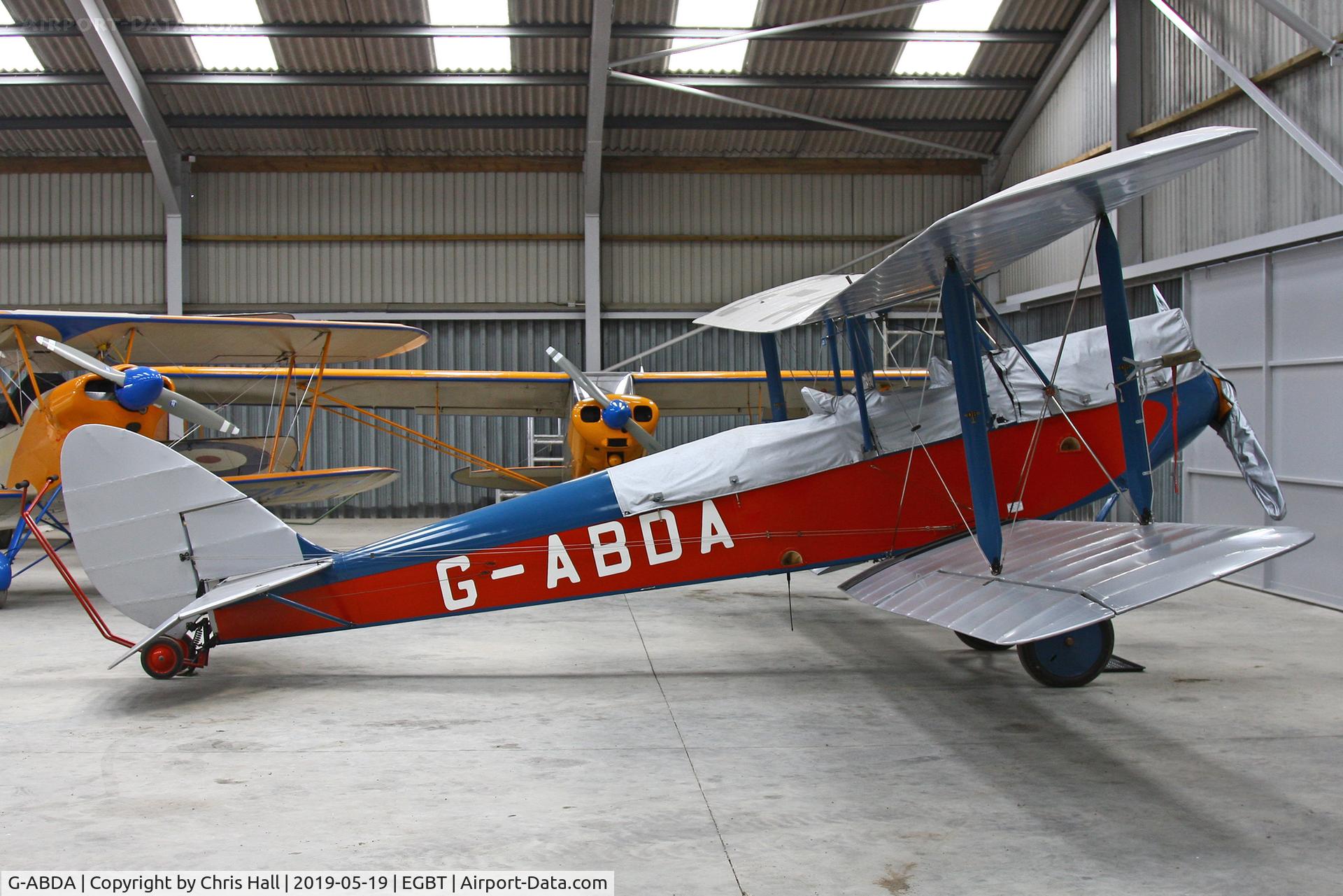 G-ABDA, 1929 De Havilland DH-60G Gypsy Moth C/N 1284, Turweston