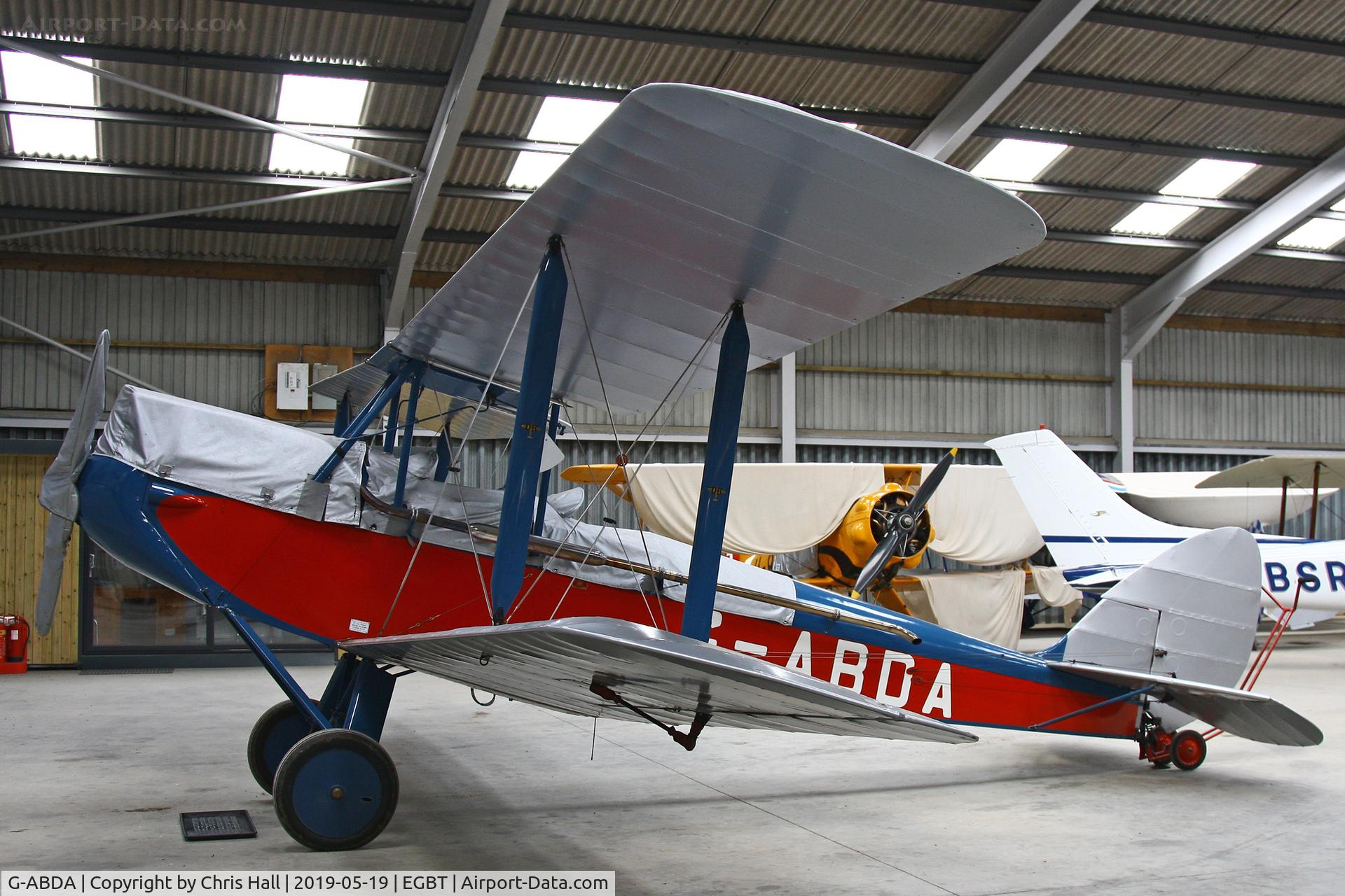 G-ABDA, 1929 De Havilland DH-60G Gypsy Moth C/N 1284, Turweston