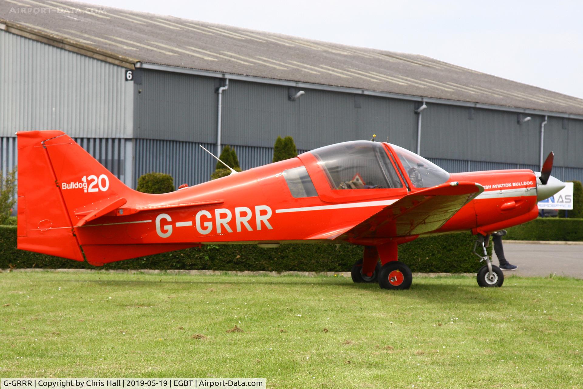 G-GRRR, 1973 Scottish Aviation Bulldog Series 120 Model 122 C/N BH120/229, Turweston