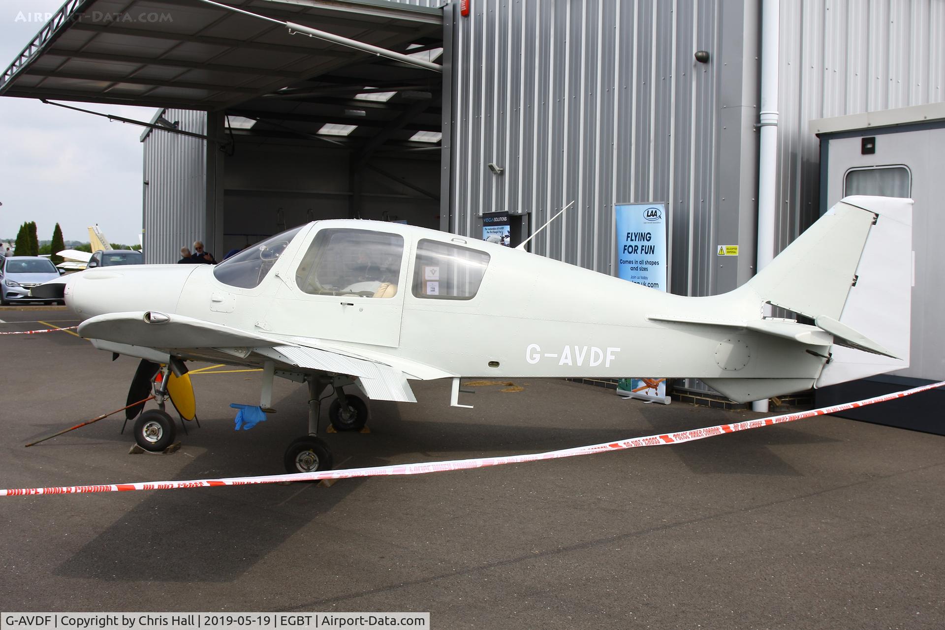 G-AVDF, 1967 Beagle B-121 Pup Series 1 (Pup 100) C/N B121-001, Turweston