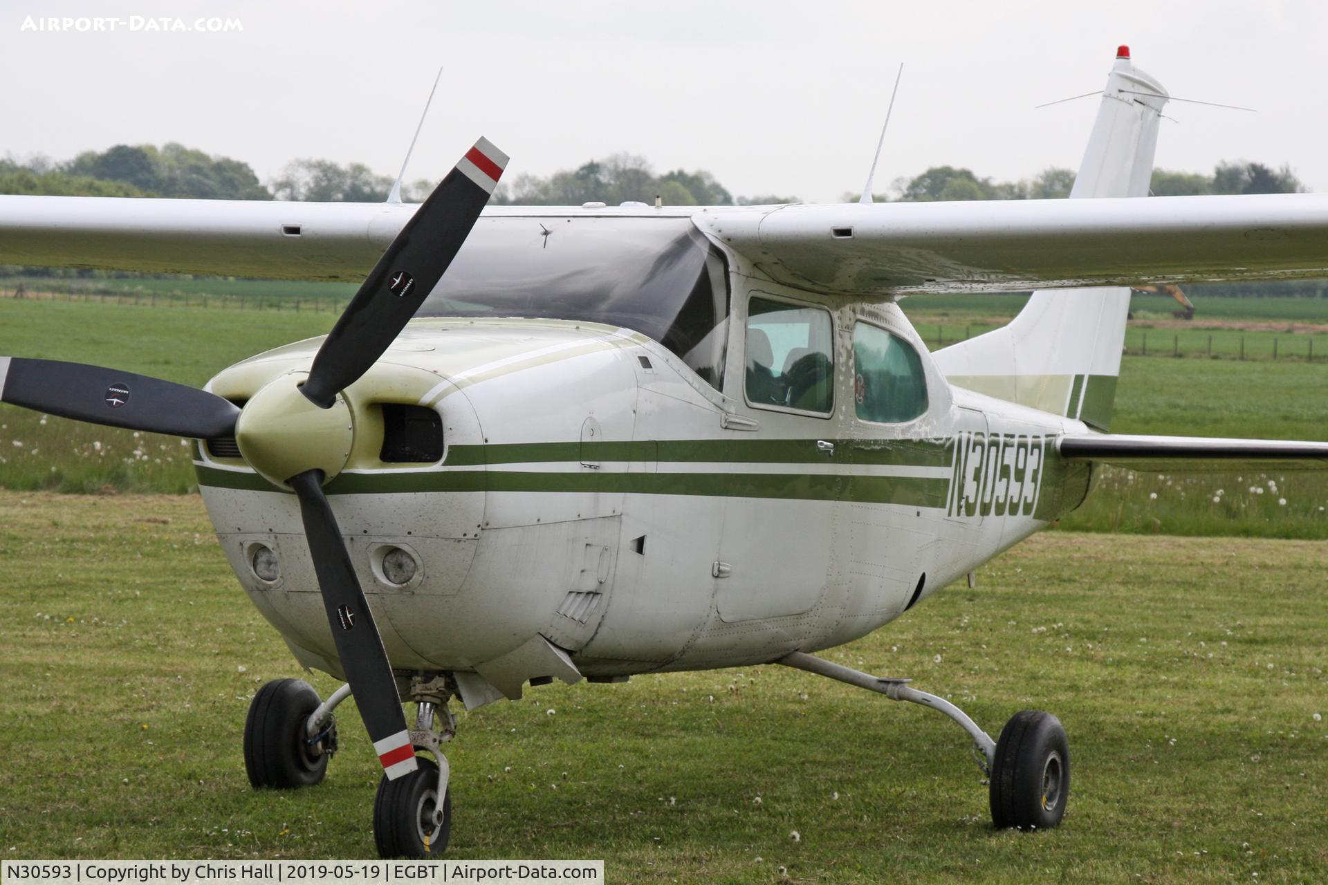 N30593, 1973 Cessna 210L Centurion C/N 21059938, Turweston