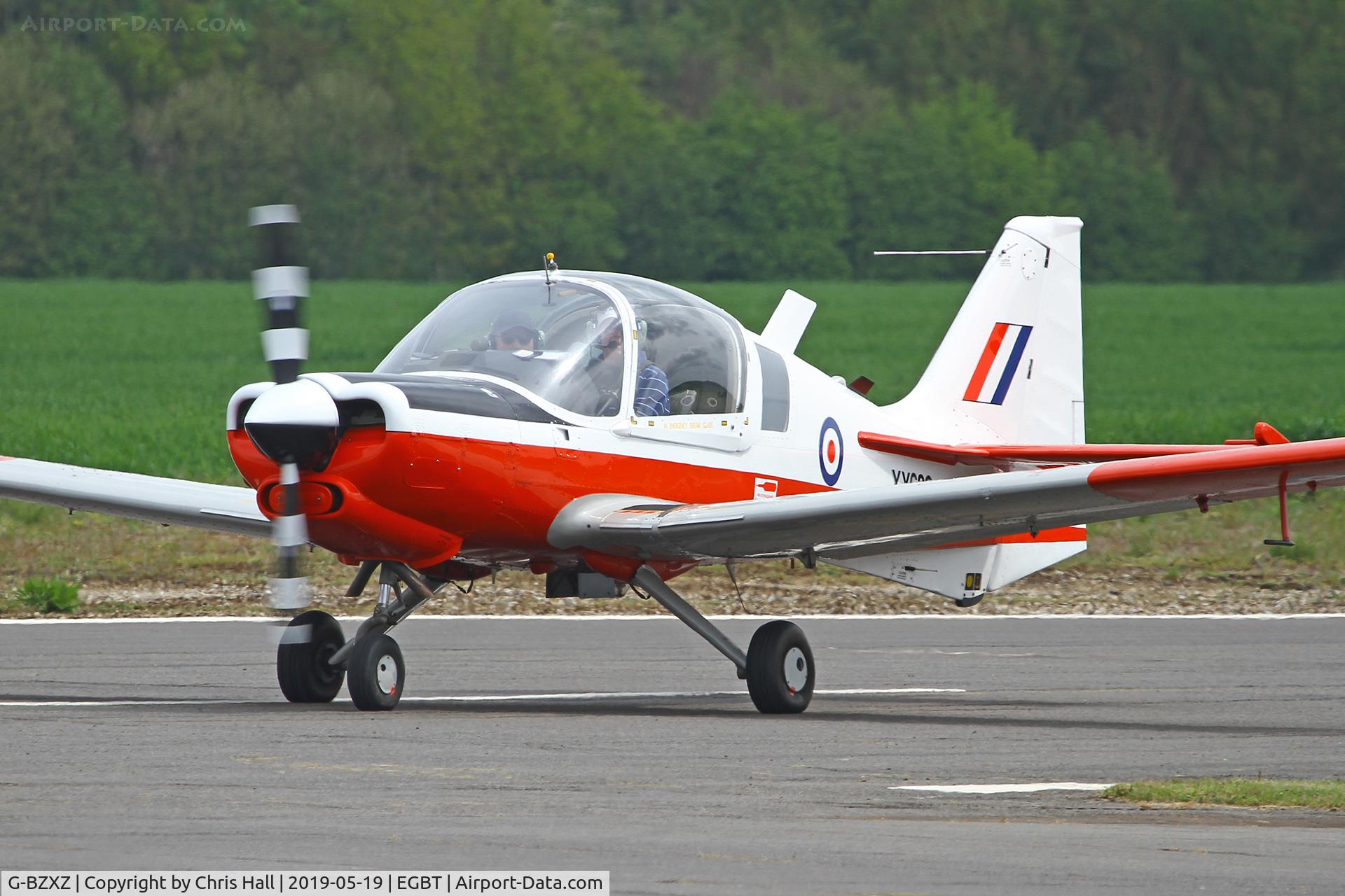 G-BZXZ, 1974 Scottish Aviation Bulldog T.1 C/N BH120/294, Turweston