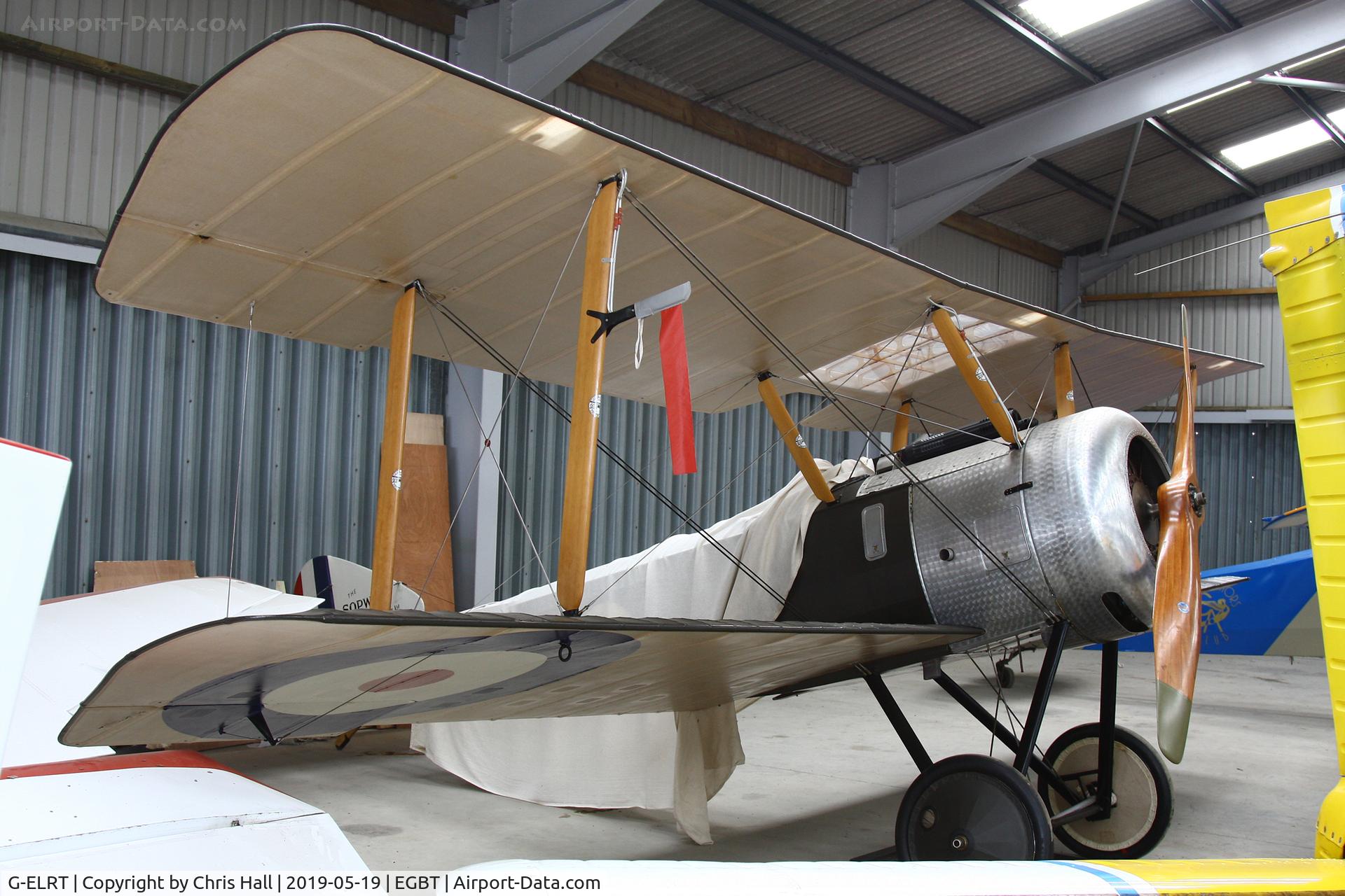 G-ELRT, 1917 Sopwith Scout C/N N6161, Turweston