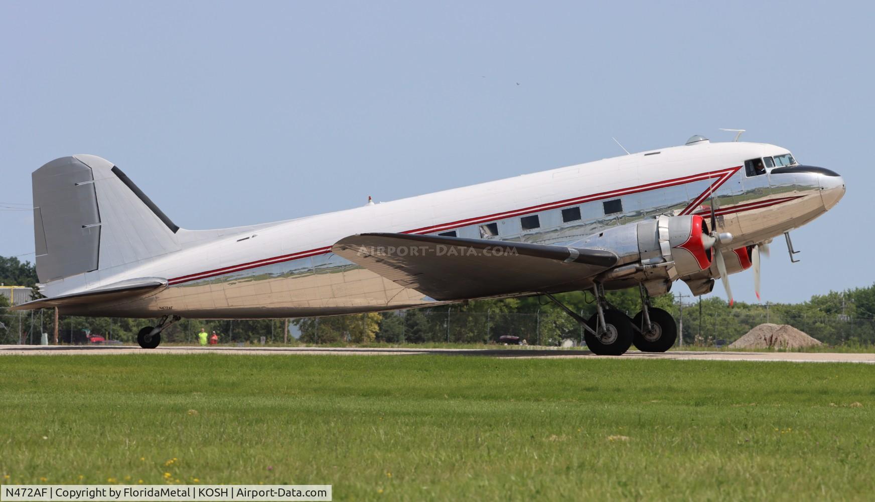 N472AF, 1944 Douglas DC3C-S1C3G (C-47A) C/N 13485, C-47 zx