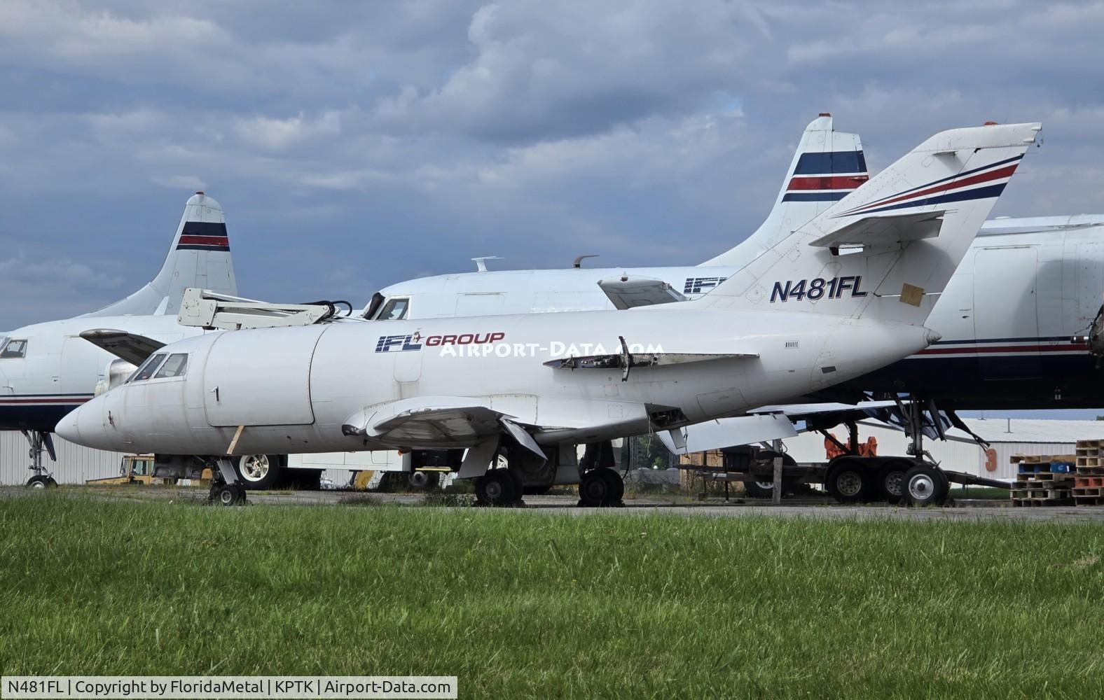 N481FL, 1966 Dassault Fan Jet Falcon (20-5) C/N 27, Falcon 20 zx 