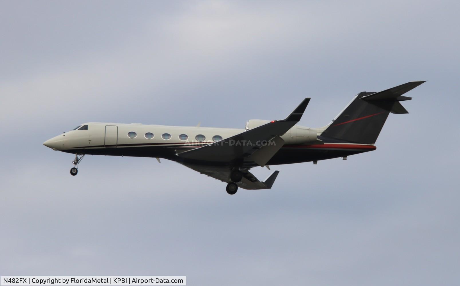 N482FX, 2007 Gulfstream Aerospace GIV-X (G450) C/N 4072, G450 zx fok-pbi