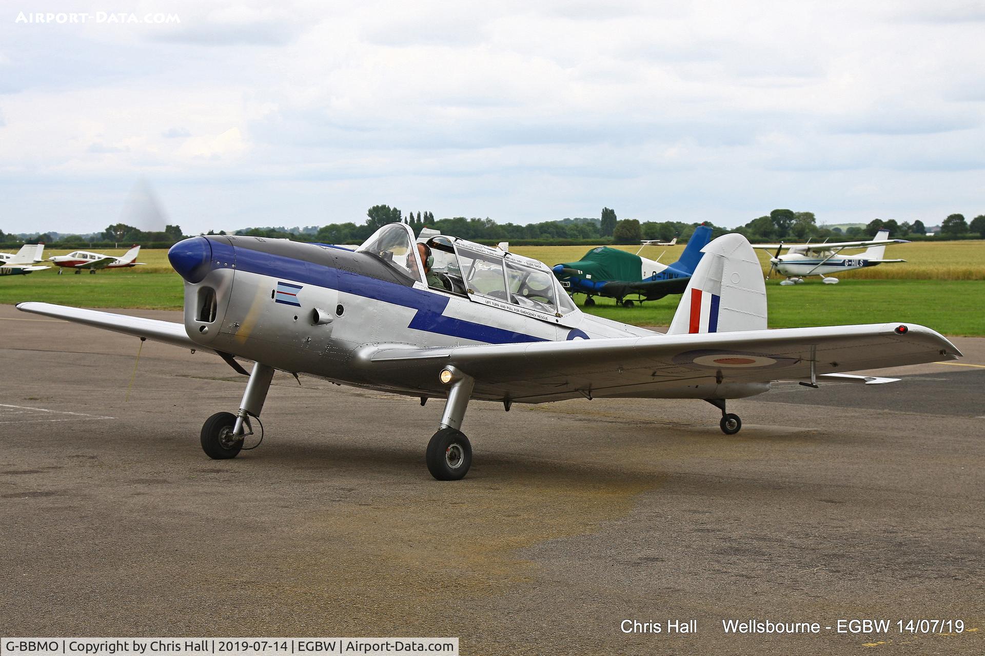 G-BBMO, 1952 De Havilland DHC-1 Chipmunk T.10 C/N C1/0550, Wellsbourne Mountford