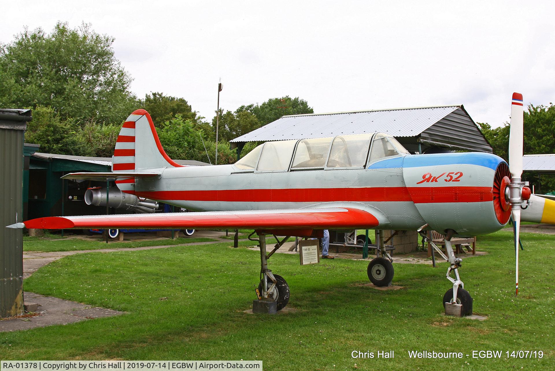RA-01378, Yakovlev Yak-52 C/N 83 30 04, Wellsbourne Mountford