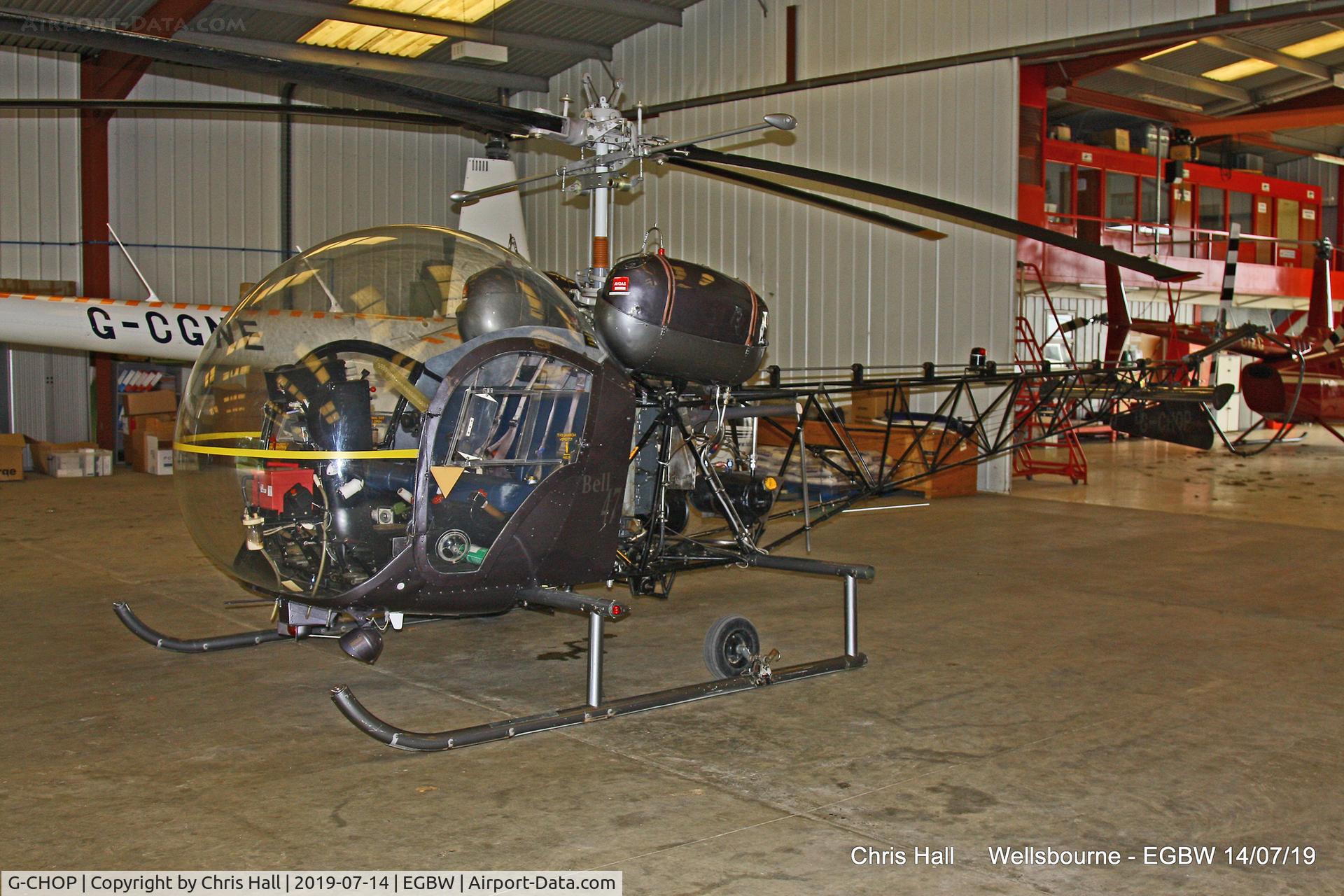 G-CHOP, 1966 Westland 47G-3B-1 C/N WAN-79, Wellsbourne Mountford