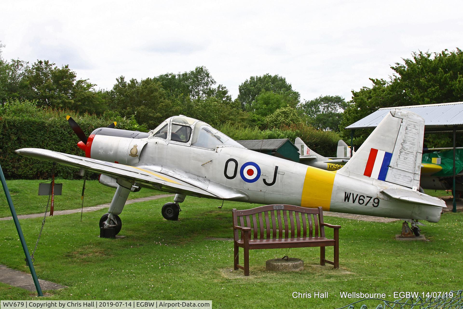 WV679, 1954 Percival P-56 Provost T.1 C/N PAC/56/199, Wellsbourne Mountford