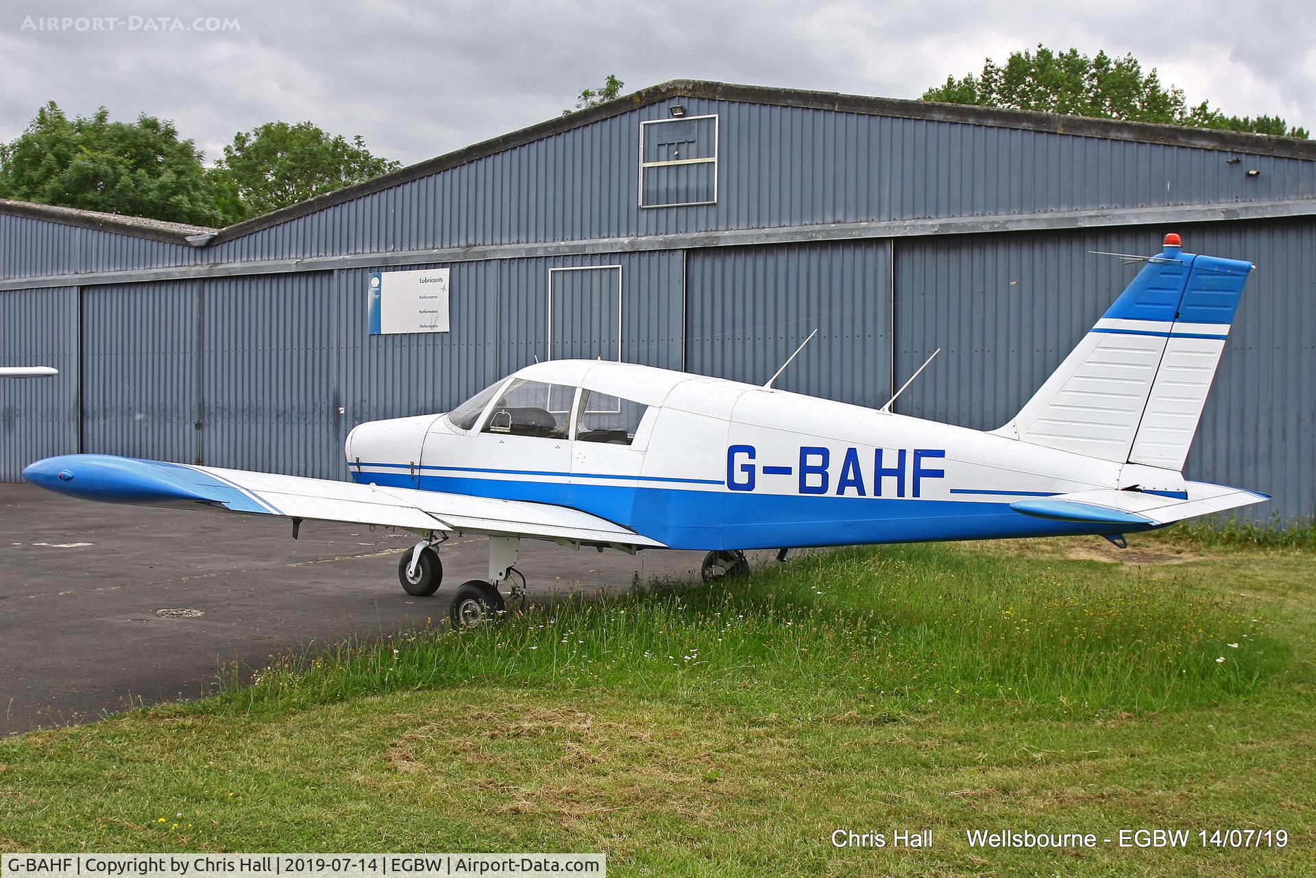 G-BAHF, 1971 Piper PA-28-140 Cherokee C/N 28-7125215, Wellsbourne Mountford