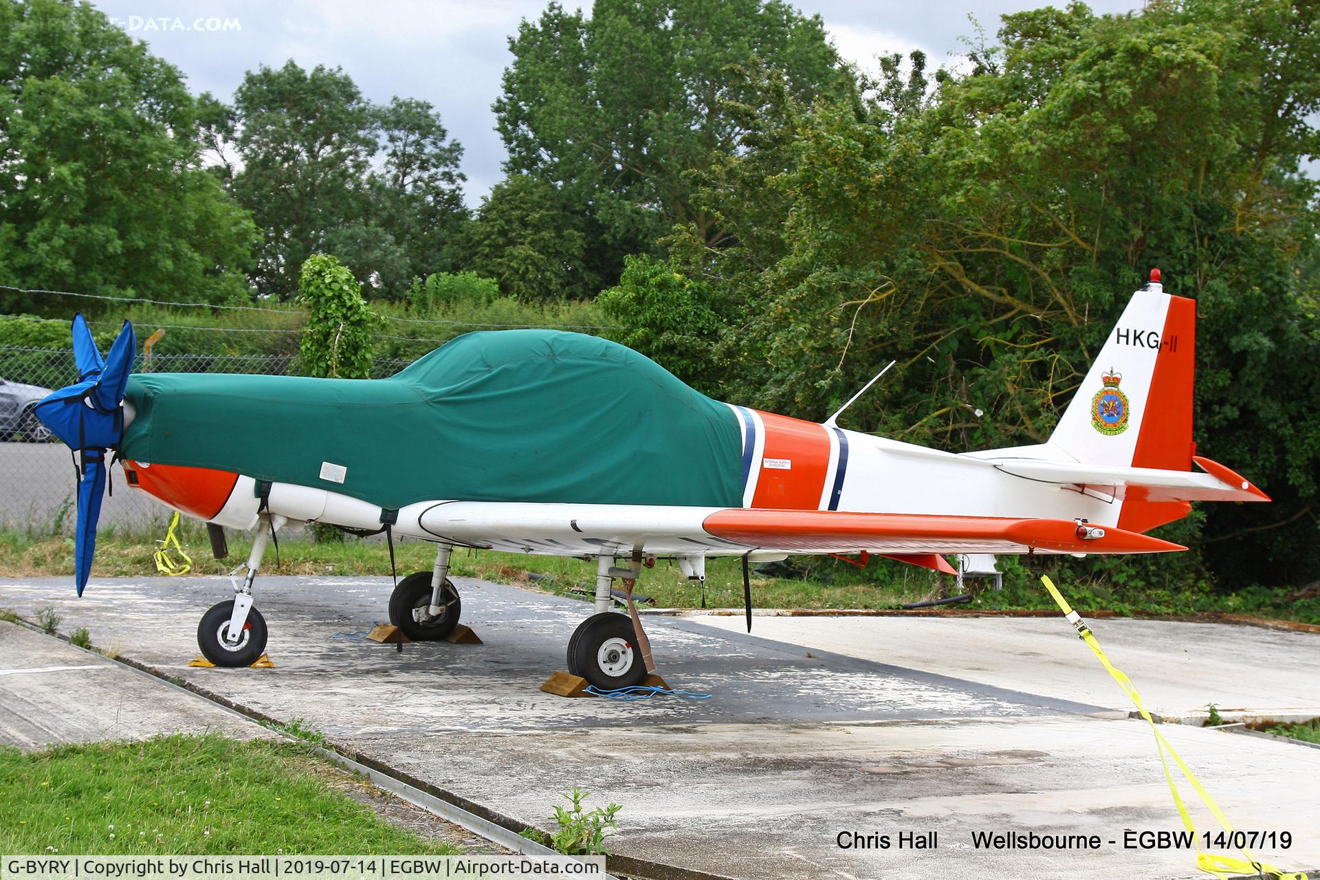 G-BYRY, 1987 Slingsby T-67M-200 Firefly C/N 2042, Wellsbourne Mountford