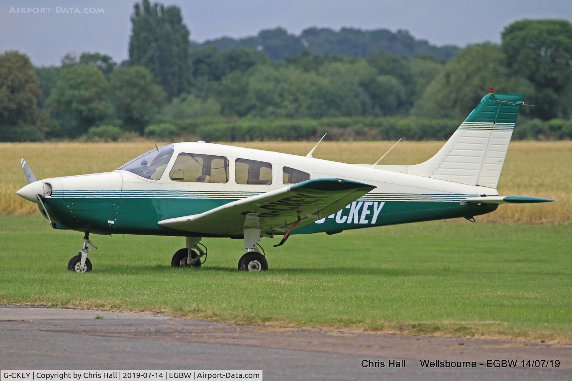 G-CKEY, 1978 Piper PA-28-161 Cherokee Warrior II C/N 28-7916061, Wellsbourne Mountford