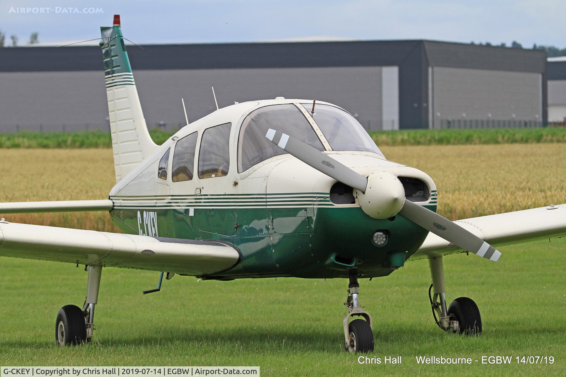G-CKEY, 1978 Piper PA-28-161 Cherokee Warrior II C/N 28-7916061, Wellsbourne Mountford