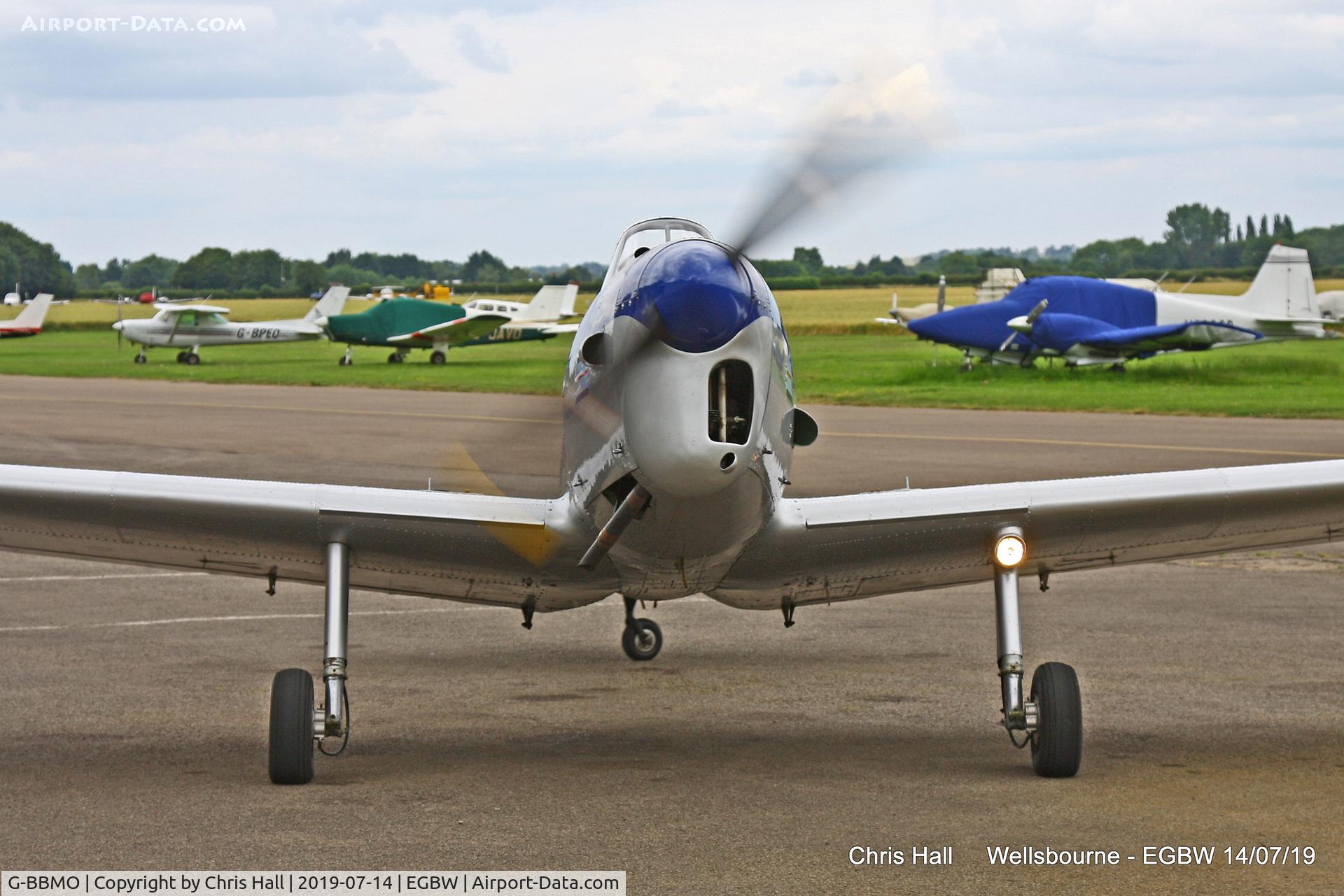 G-BBMO, 1952 De Havilland DHC-1 Chipmunk T.10 C/N C1/0550, Wellsbourne Mountford