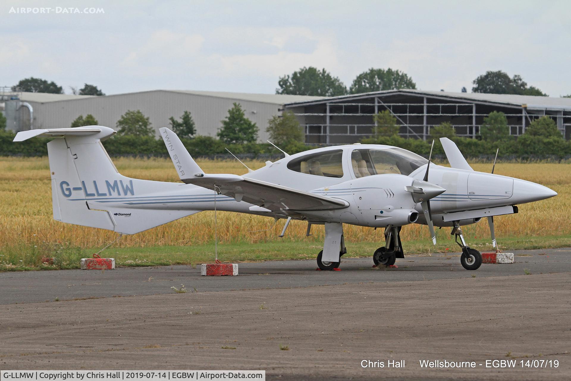 G-LLMW, 2006 Diamond DA-42 Twin Star C/N 42.167, Wellsbourne Mountford