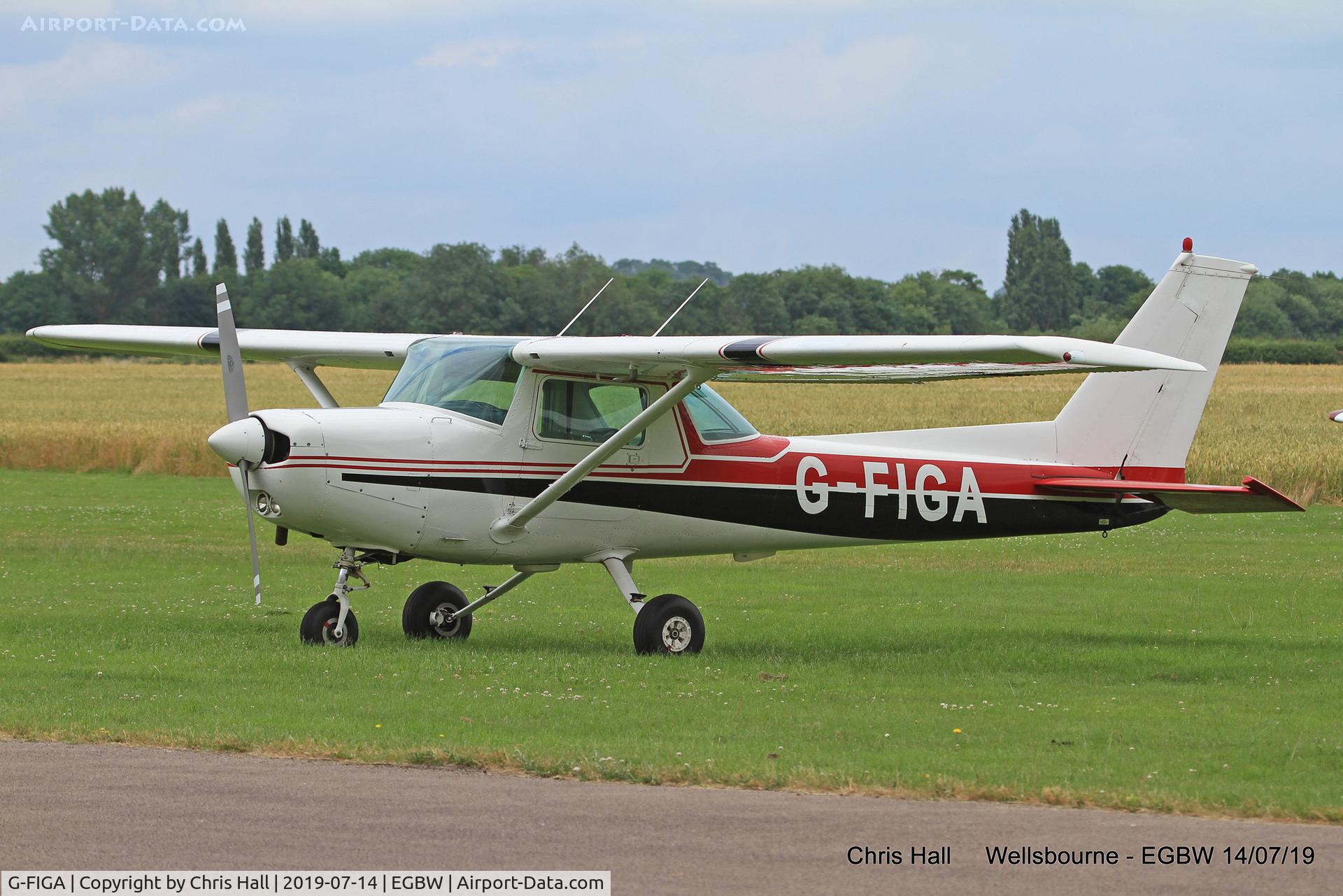 G-FIGA, 1980 Cessna 152 C/N 152-84644, Wellsbourne Mountford