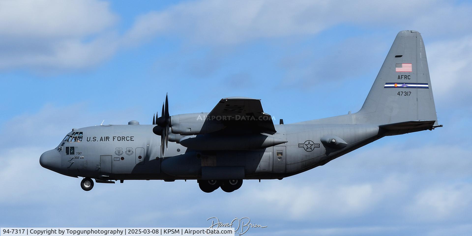 94-7317, 1994 Lockheed C-130H Hercules C/N 382-5391, REACH199