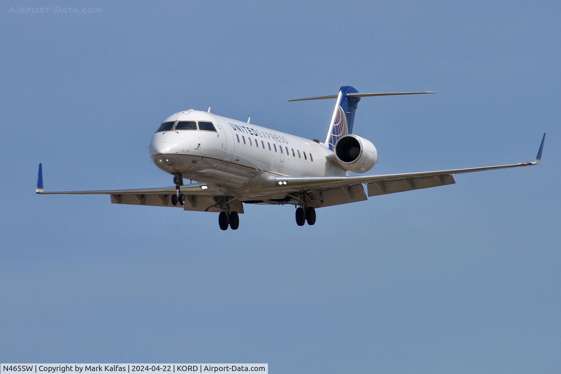 N465SW, 2003 Bombardier CRJ-200 (CL-600-2B19) C/N 7845, CRJ2 Skywest/United Express BOMBARDIER INC CL-600-2B19 N465SW