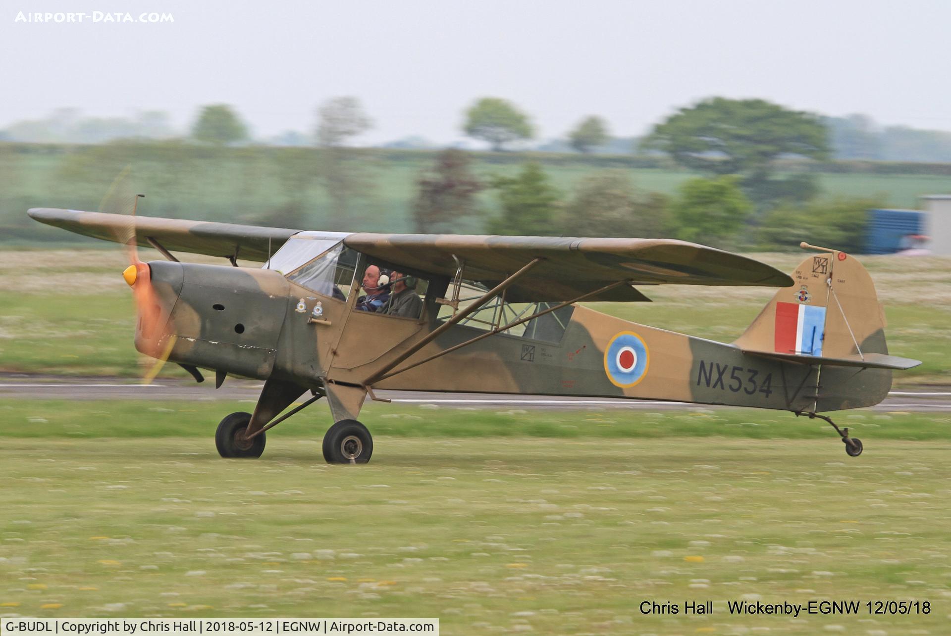 G-BUDL, 1943 Taylorcraft E Auster 3 C/N 458, Wickenby