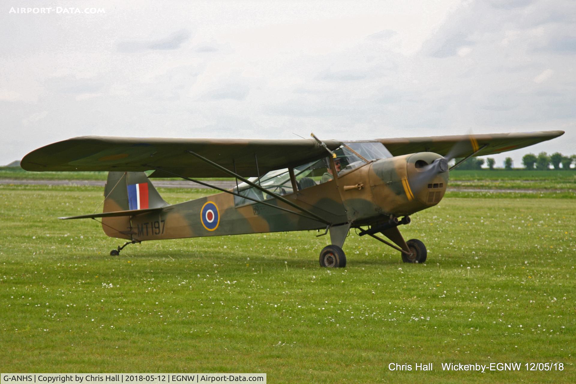 G-ANHS, 1942 Taylorcraft G Auster 4 C/N 737, Wickenby