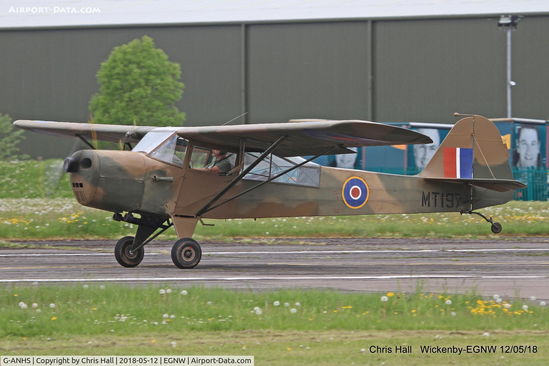 G-ANHS, 1942 Taylorcraft G Auster 4 C/N 737, Wickenby
