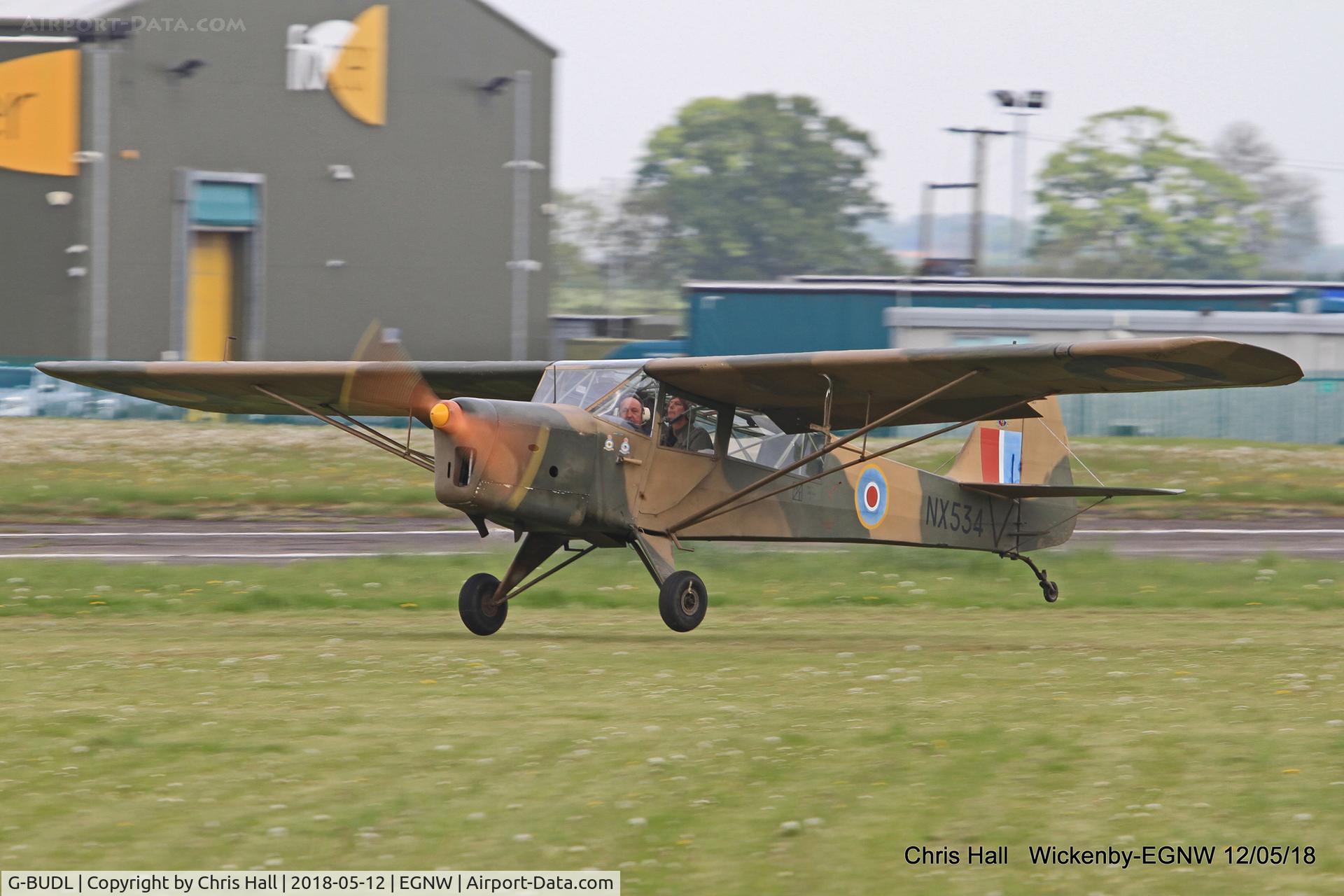 G-BUDL, 1943 Taylorcraft E Auster 3 C/N 458, Wickenby