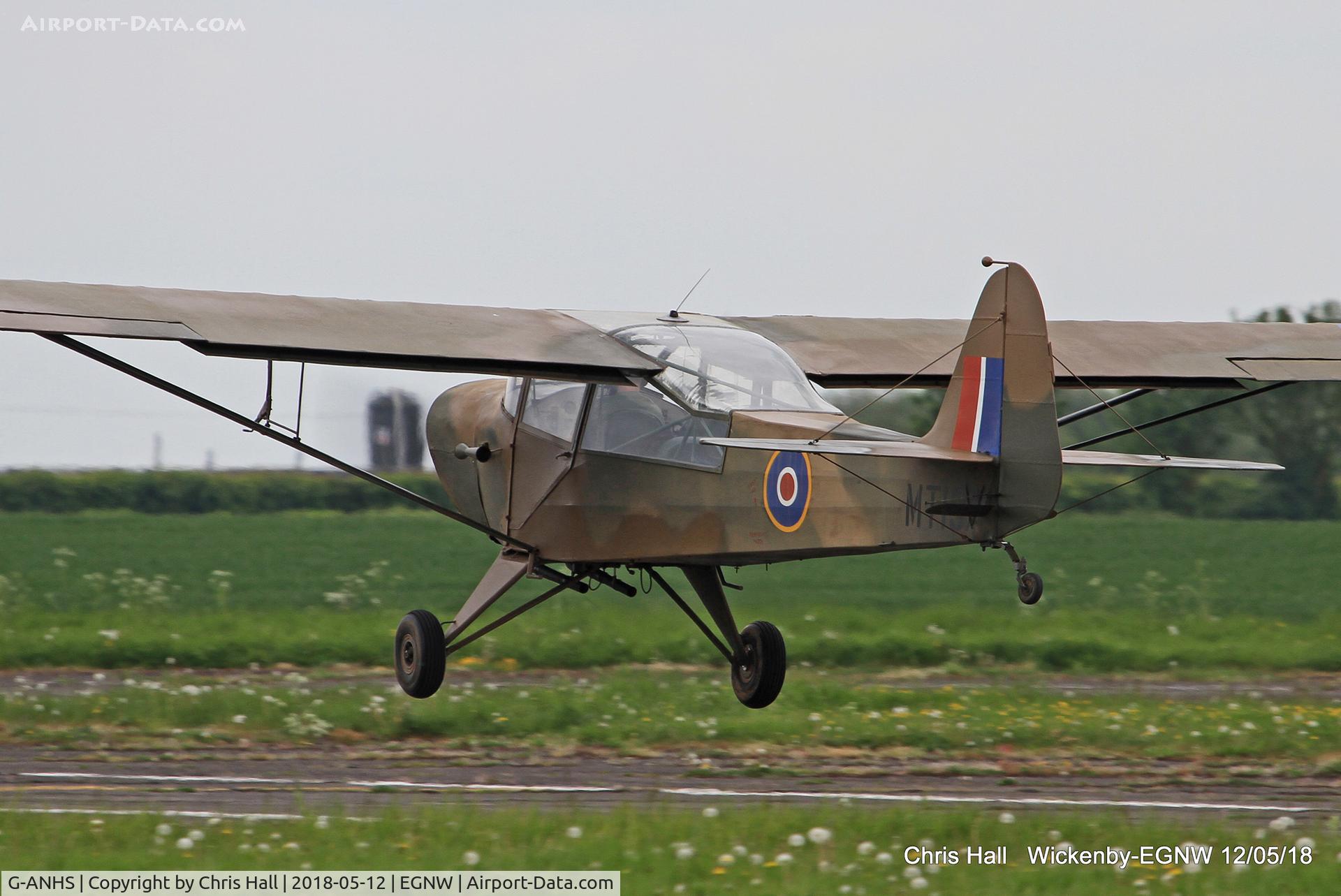G-ANHS, 1942 Taylorcraft G Auster 4 C/N 737, Wickenby
