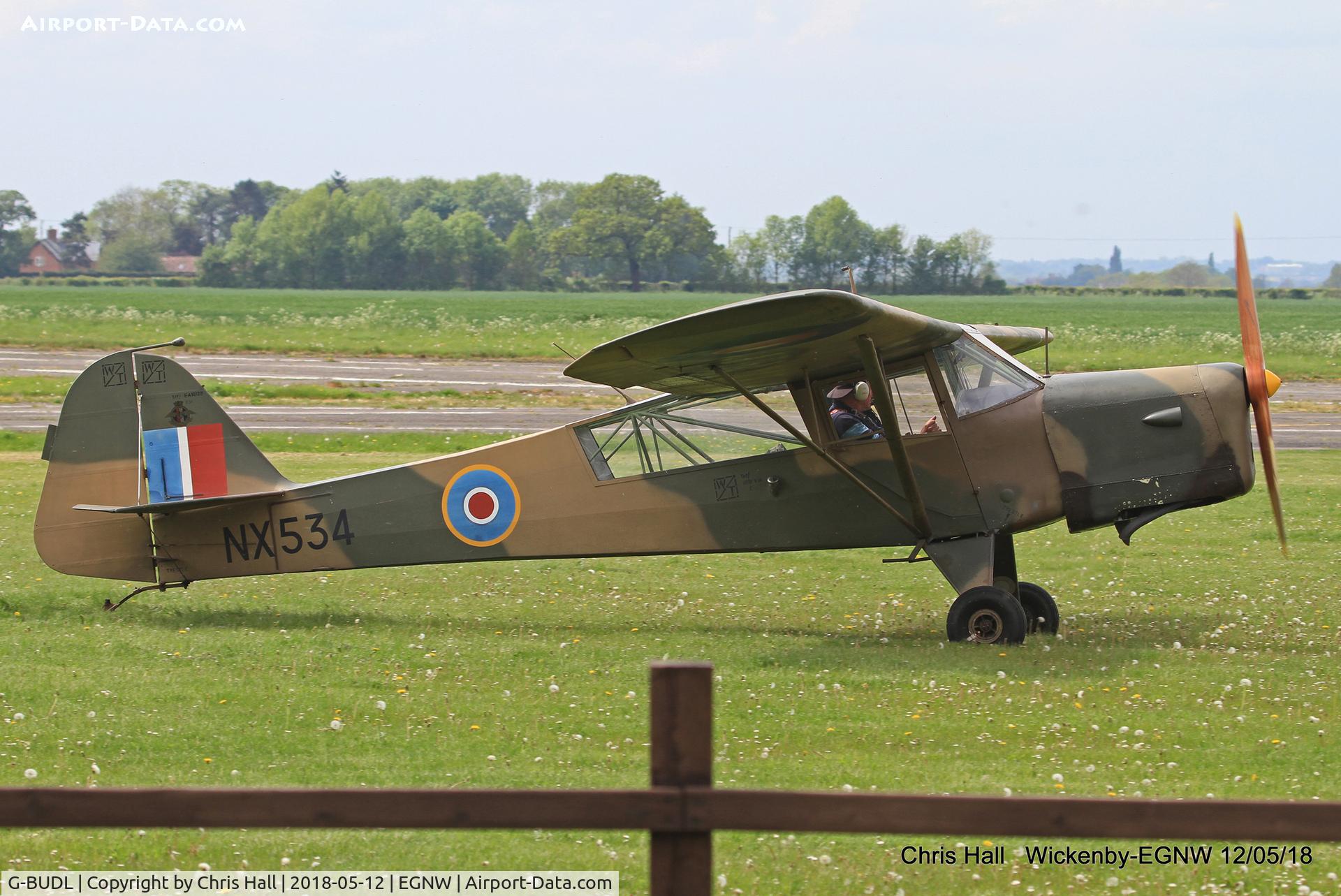 G-BUDL, 1943 Taylorcraft E Auster 3 C/N 458, Wickenby
