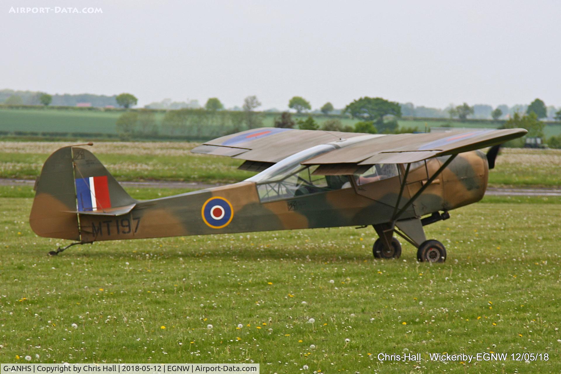 G-ANHS, 1942 Taylorcraft G Auster 4 C/N 737, Wickenby