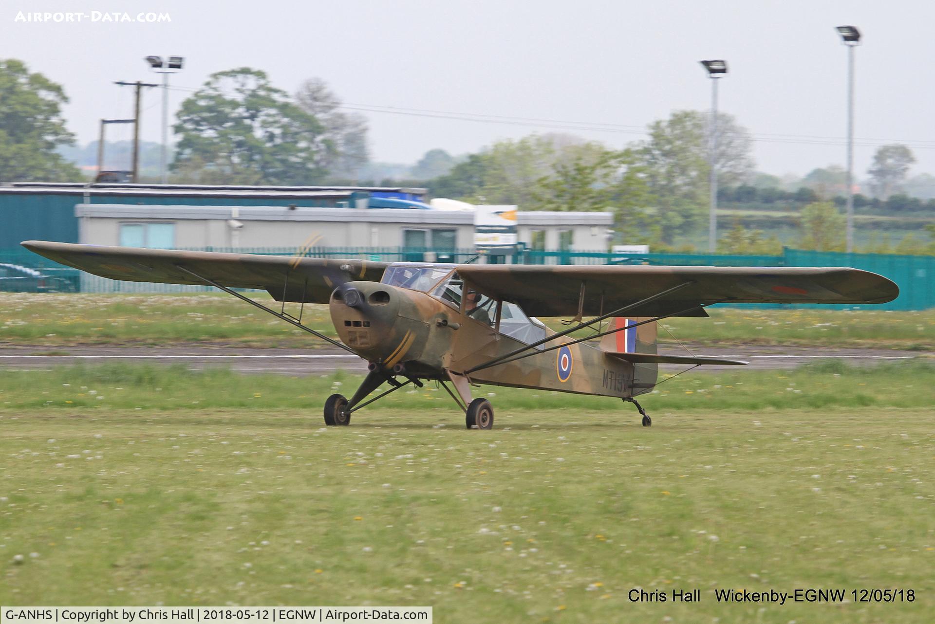 G-ANHS, 1942 Taylorcraft G Auster 4 C/N 737, Wickenby