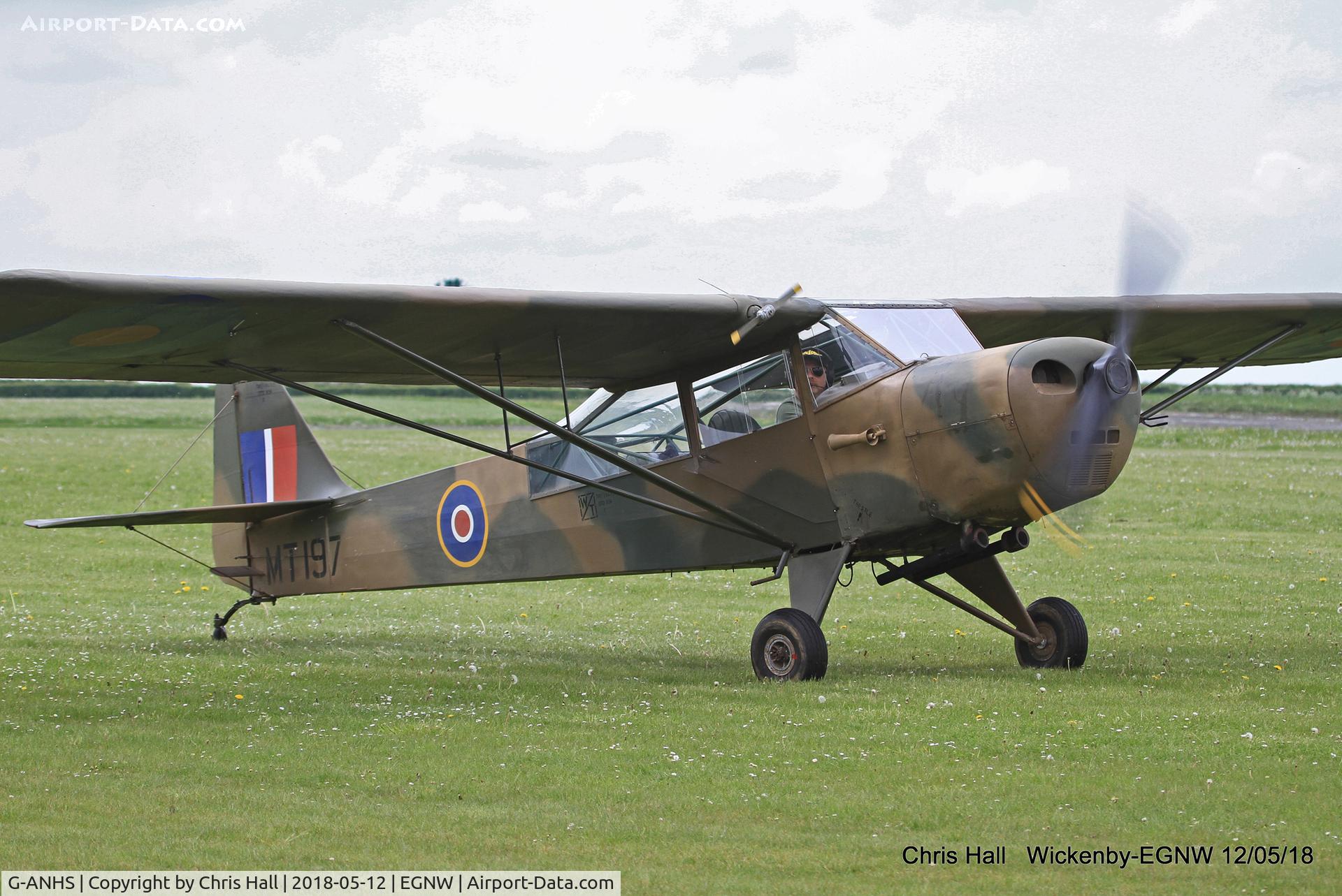 G-ANHS, 1942 Taylorcraft G Auster 4 C/N 737, Wickenby