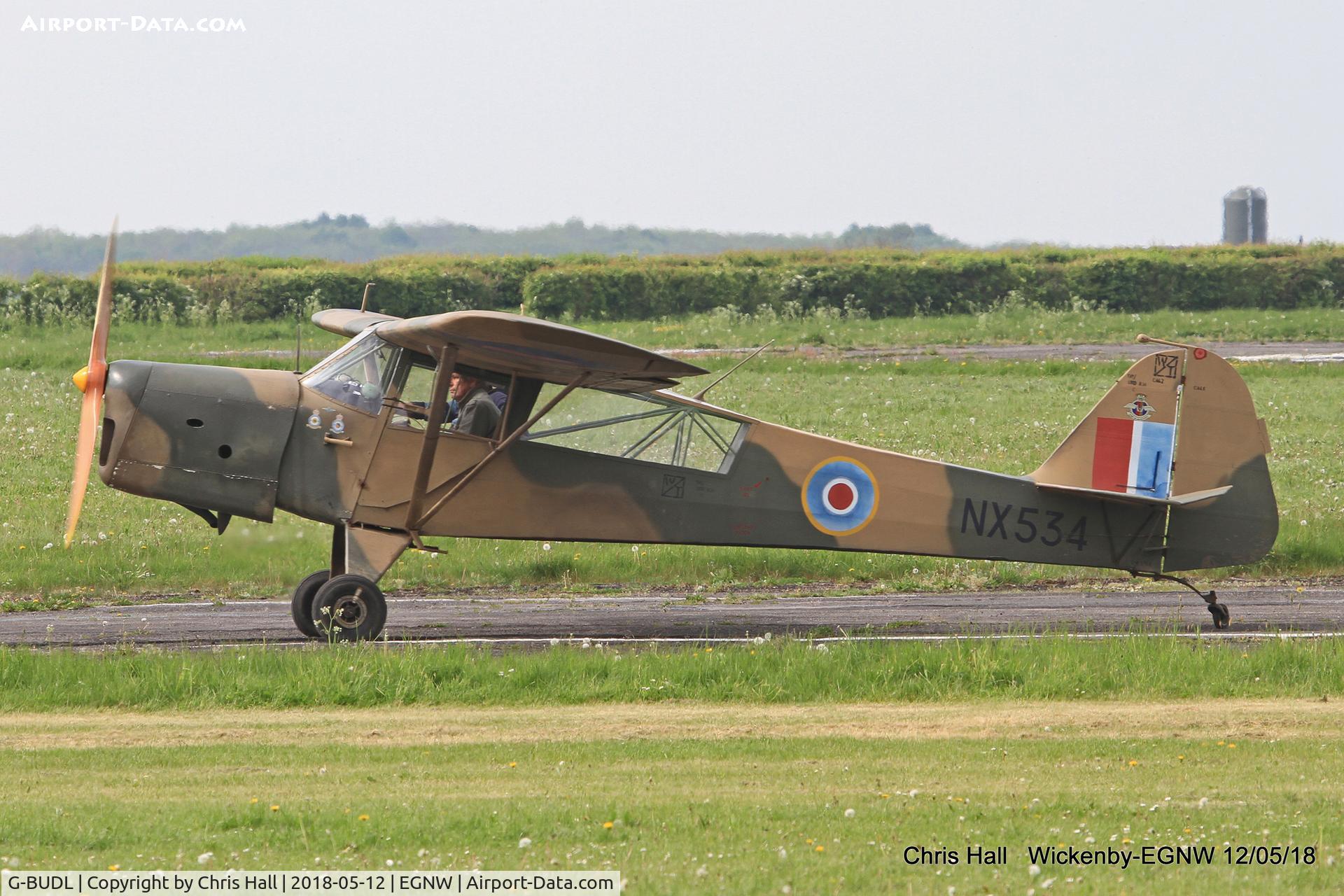 G-BUDL, 1943 Taylorcraft E Auster 3 C/N 458, Wickenby