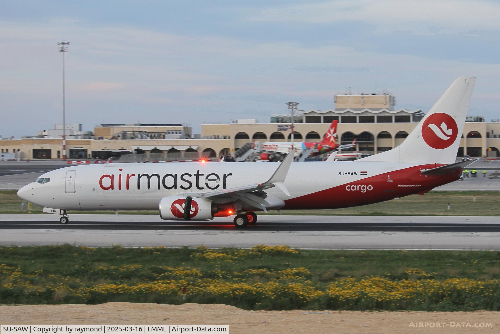 SU-SAW, 2006 Boeing 737-8F2 C/N 34408, B737-800 SU-SAW Air Master Cargo