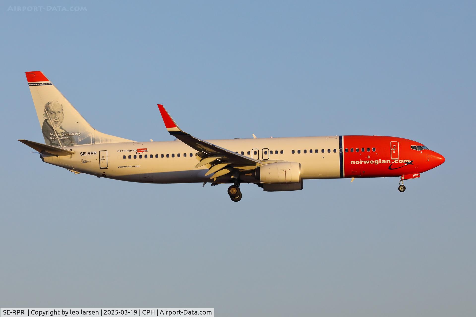SE-RPR, 2015 Boeing 737-8JP C/N 42081, Copenhagen 19.3.2025