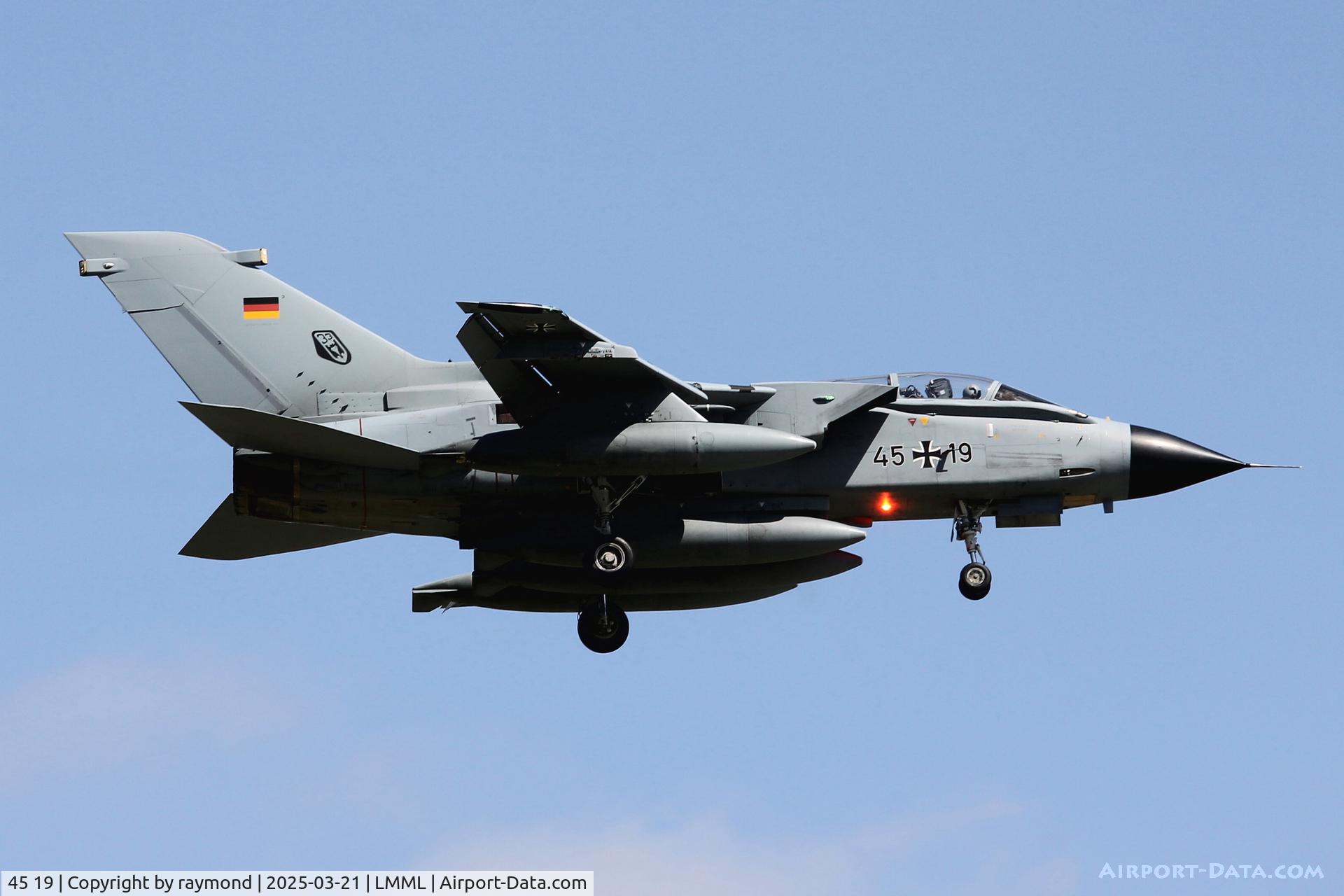 45 19, Panavia Tornado IDS C/N 551/GS167/4219, Panavia Tornado IDS 45-19 German Air Force