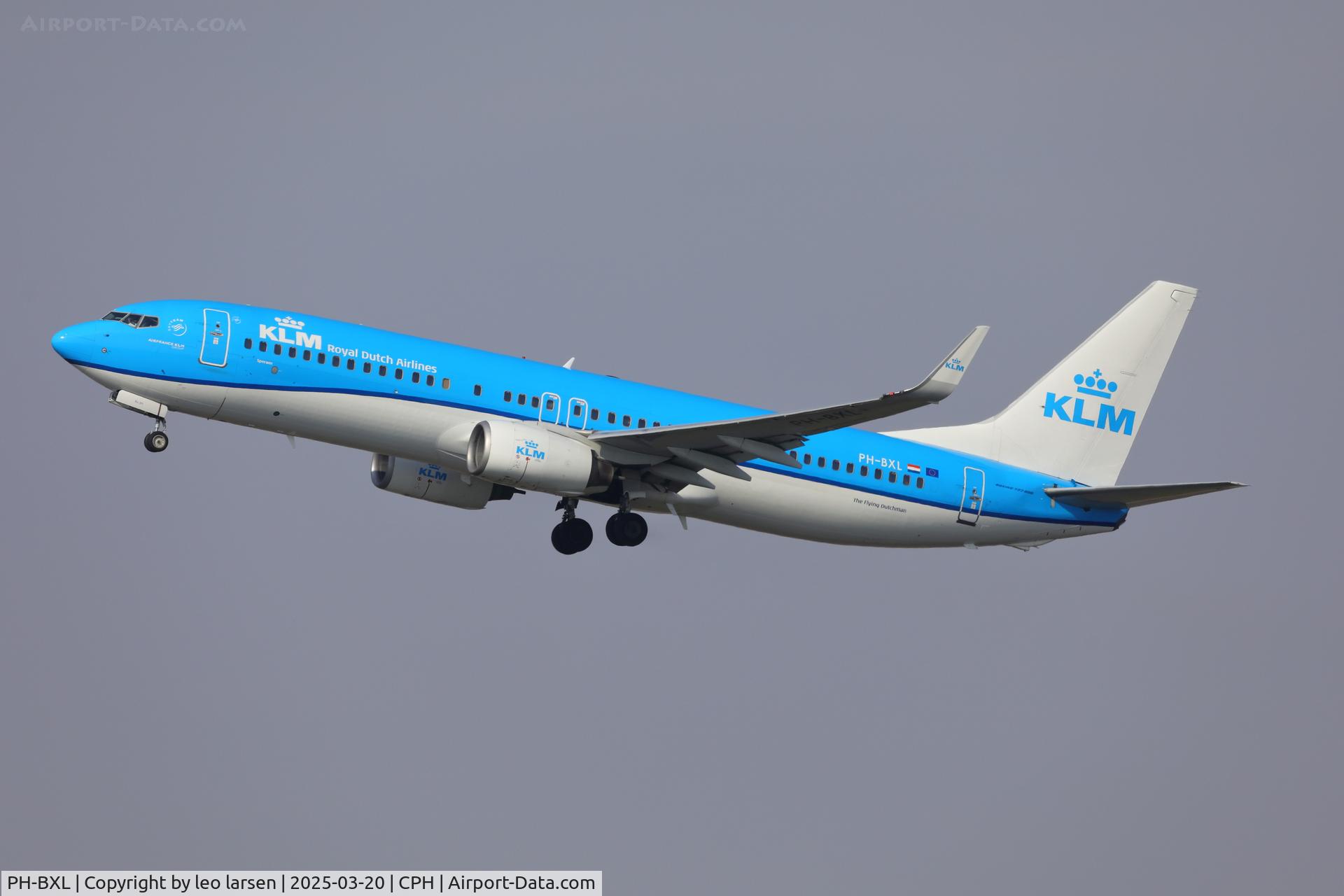 PH-BXL, 2000 Boeing 737-8K2 C/N 30359, Copenhagen 20.3.2025
