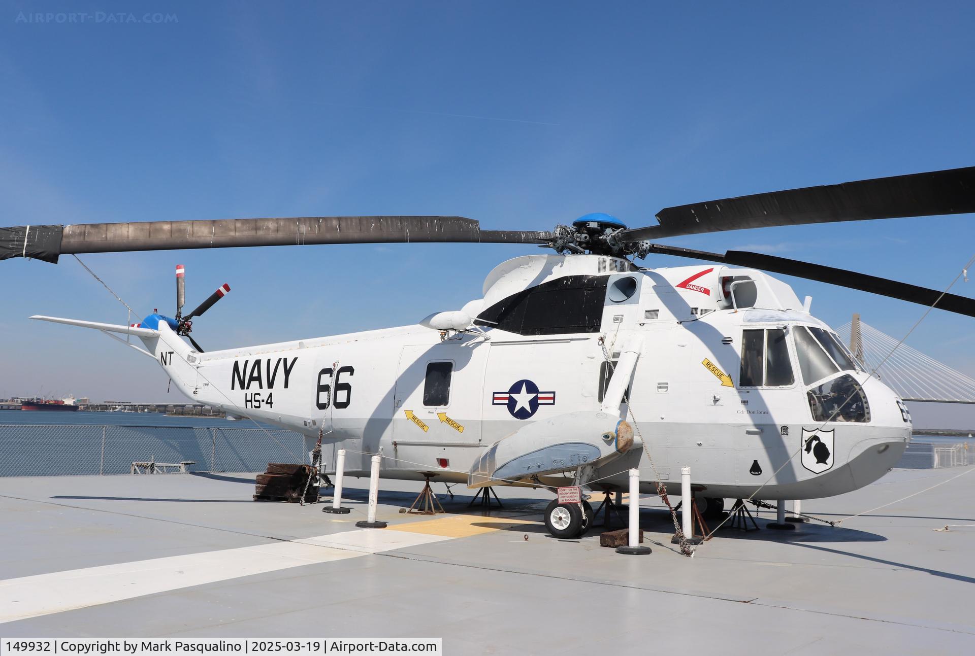 149932, Sikorsky SH-3G Sea King C/N 61-208, Sikorsky SH-3G Sea King