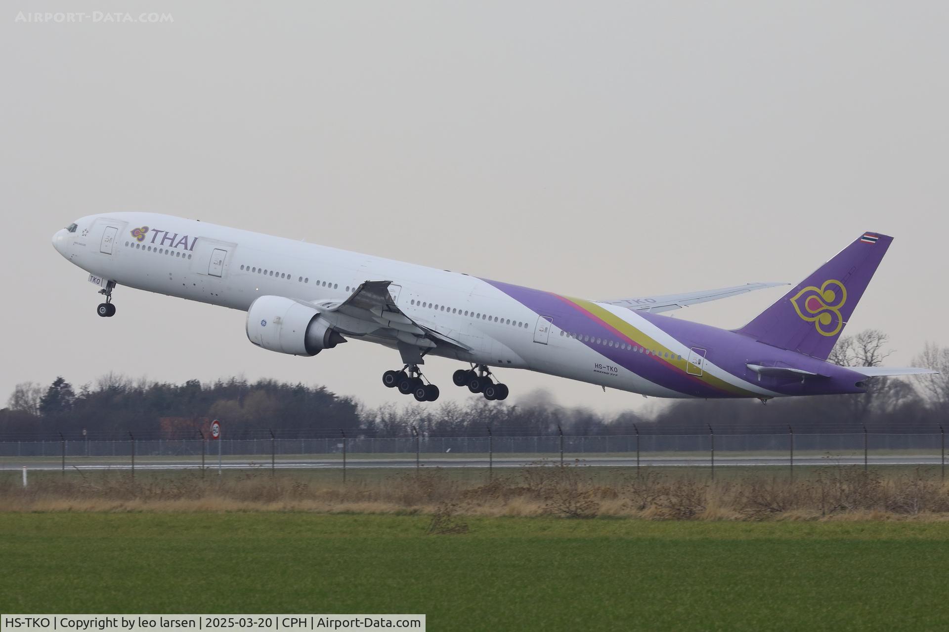 HS-TKO, 2013 Boeing 777-3AL/ER C/N 41524, Copenhagen 20.3.2025