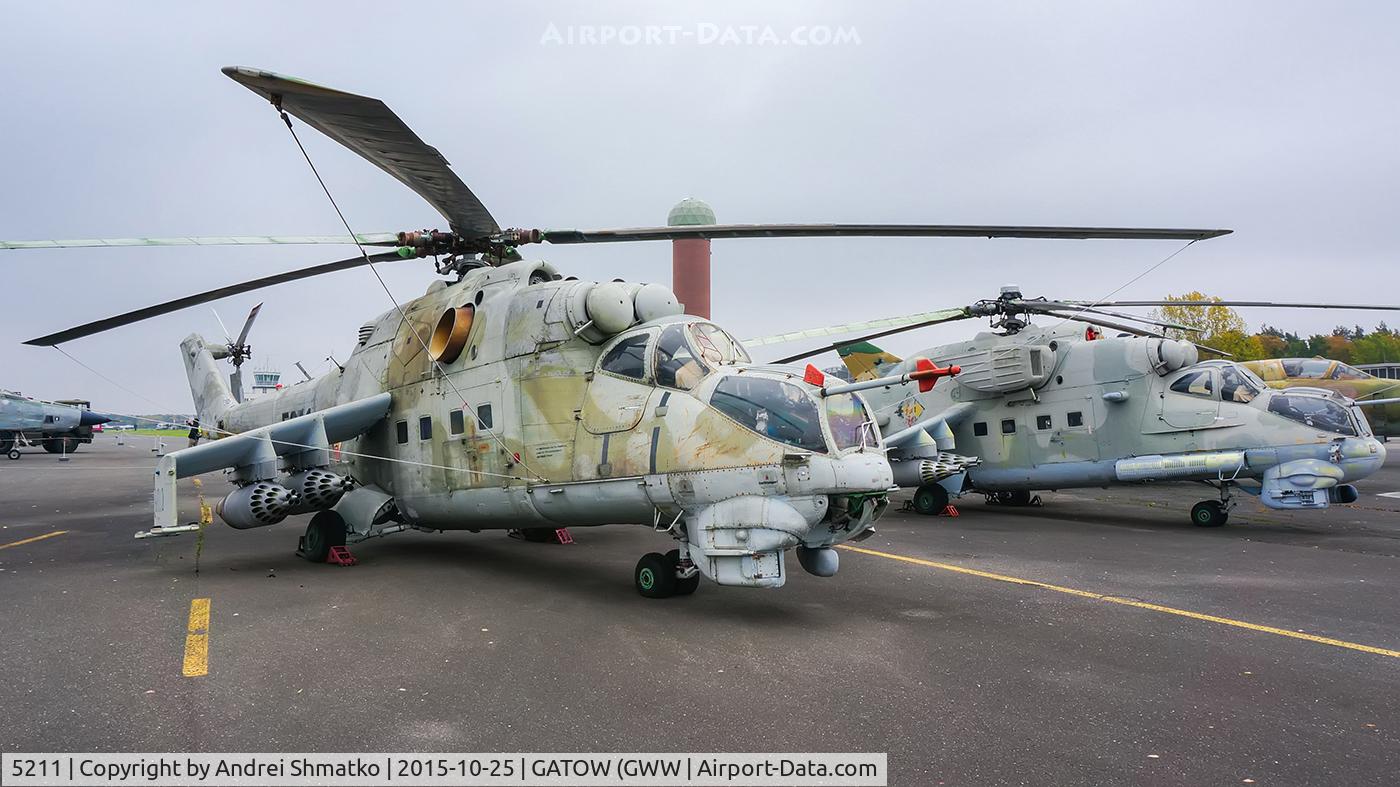 5211, 1981 Mil MI-24D C/N 110171, Displayed at Bundeswehr Museum of Military History.