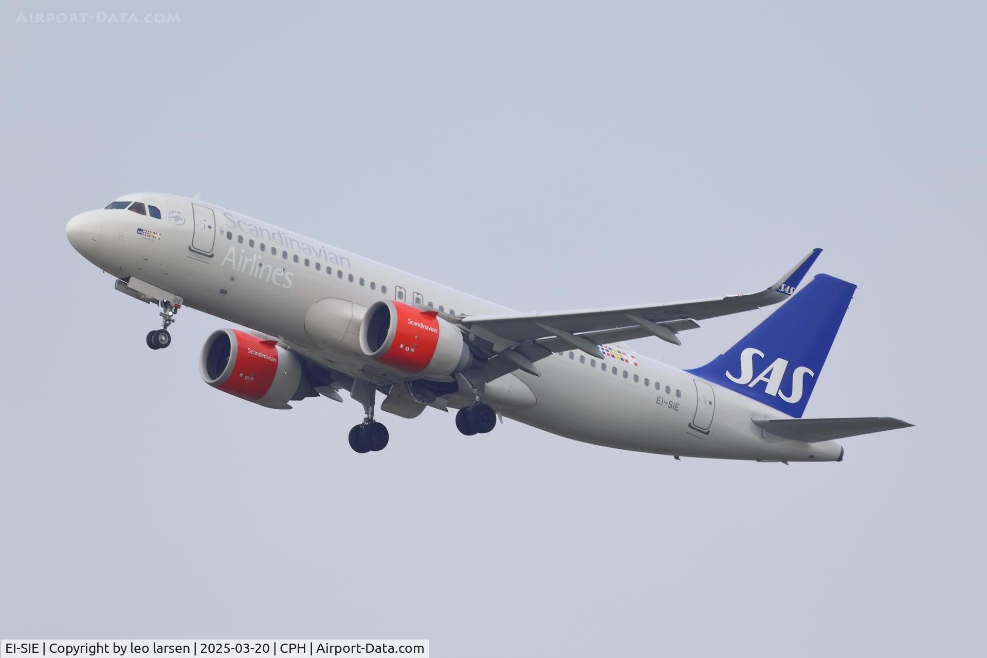 EI-SIE, 2018 Airbus A320-251N C/N 8058, Copenhagen 20.3.2025