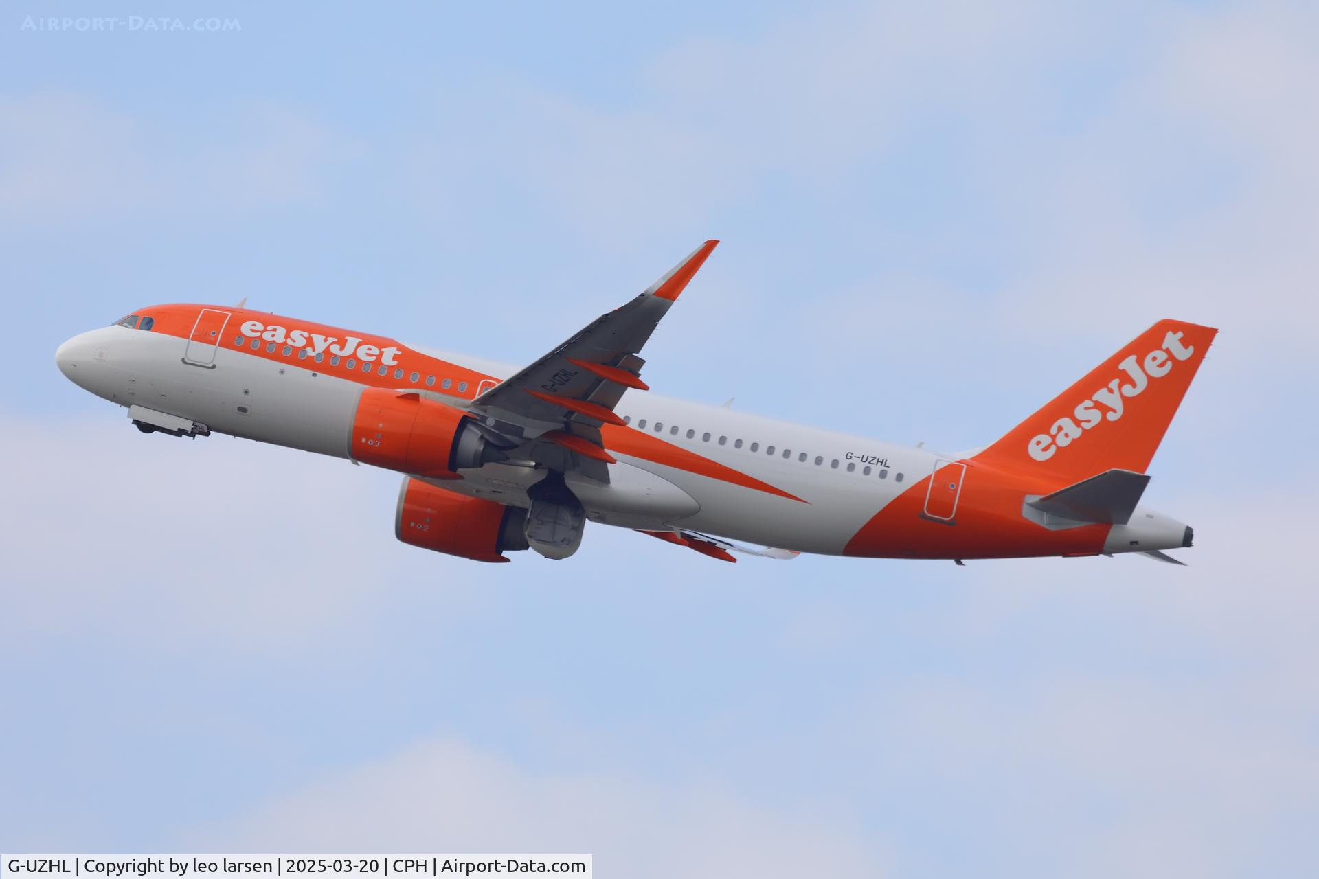 G-UZHL, 2018 Airbus A320-251N C/N 8375, Copenhagen 20.3.2025
