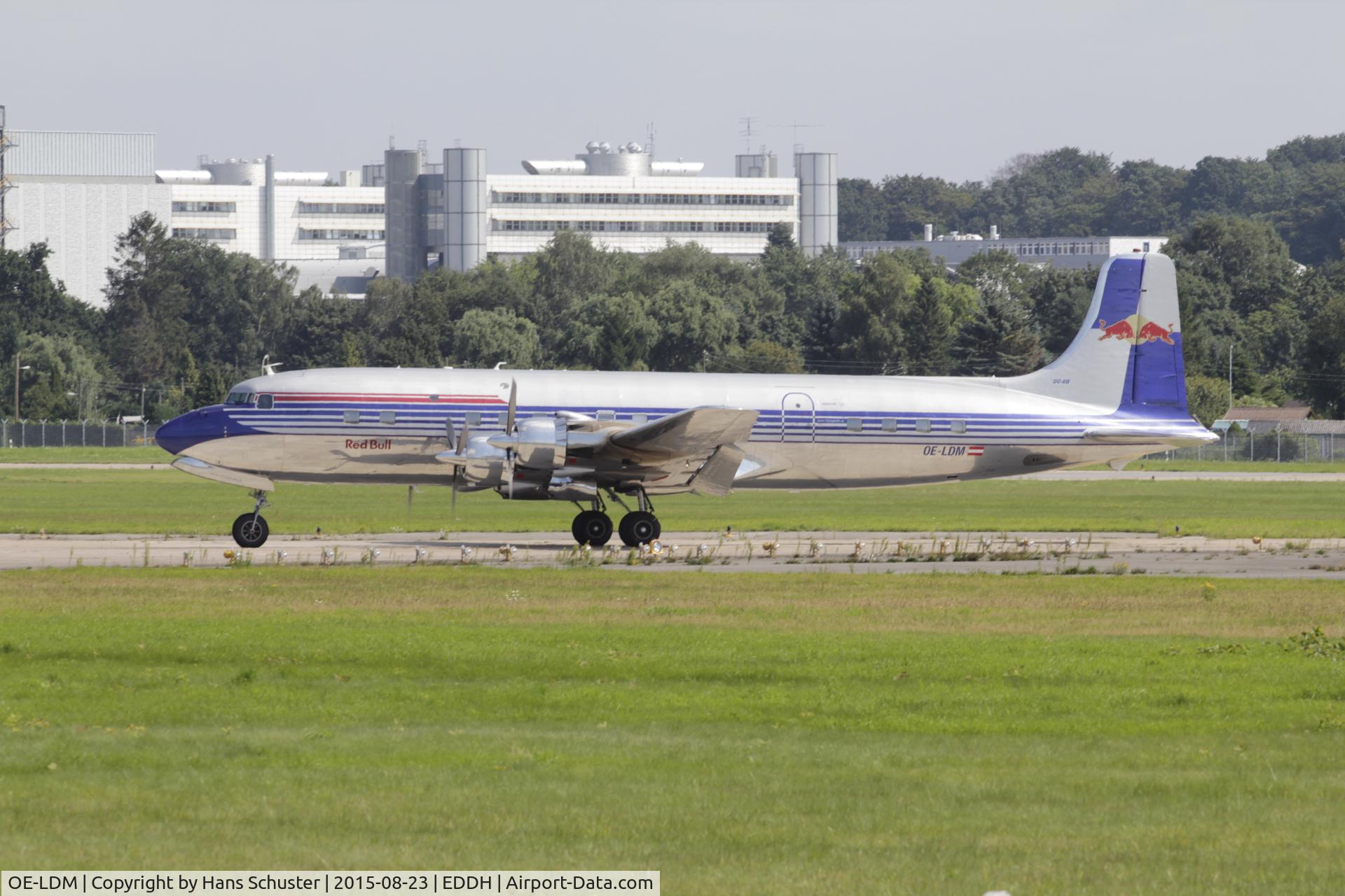OE-LDM, 1958 Douglas DC-6B C/N 45563, Start zum Rundflug, AIR DAYS 2015 Hamburg-Fuhlsbüttel
