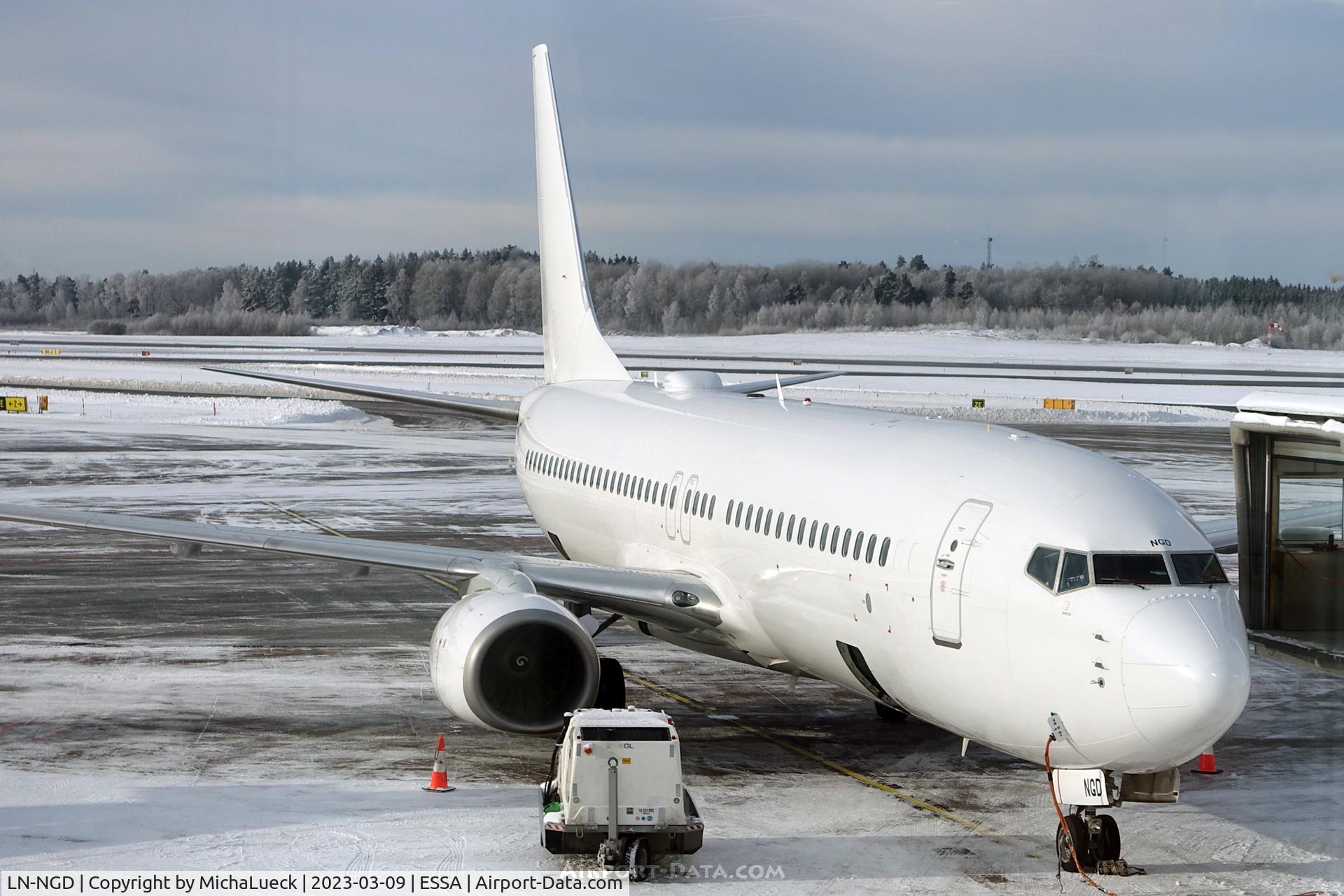 LN-NGD, 2012 Boeing 737-8JP C/N 39049/4161, At Arlanda